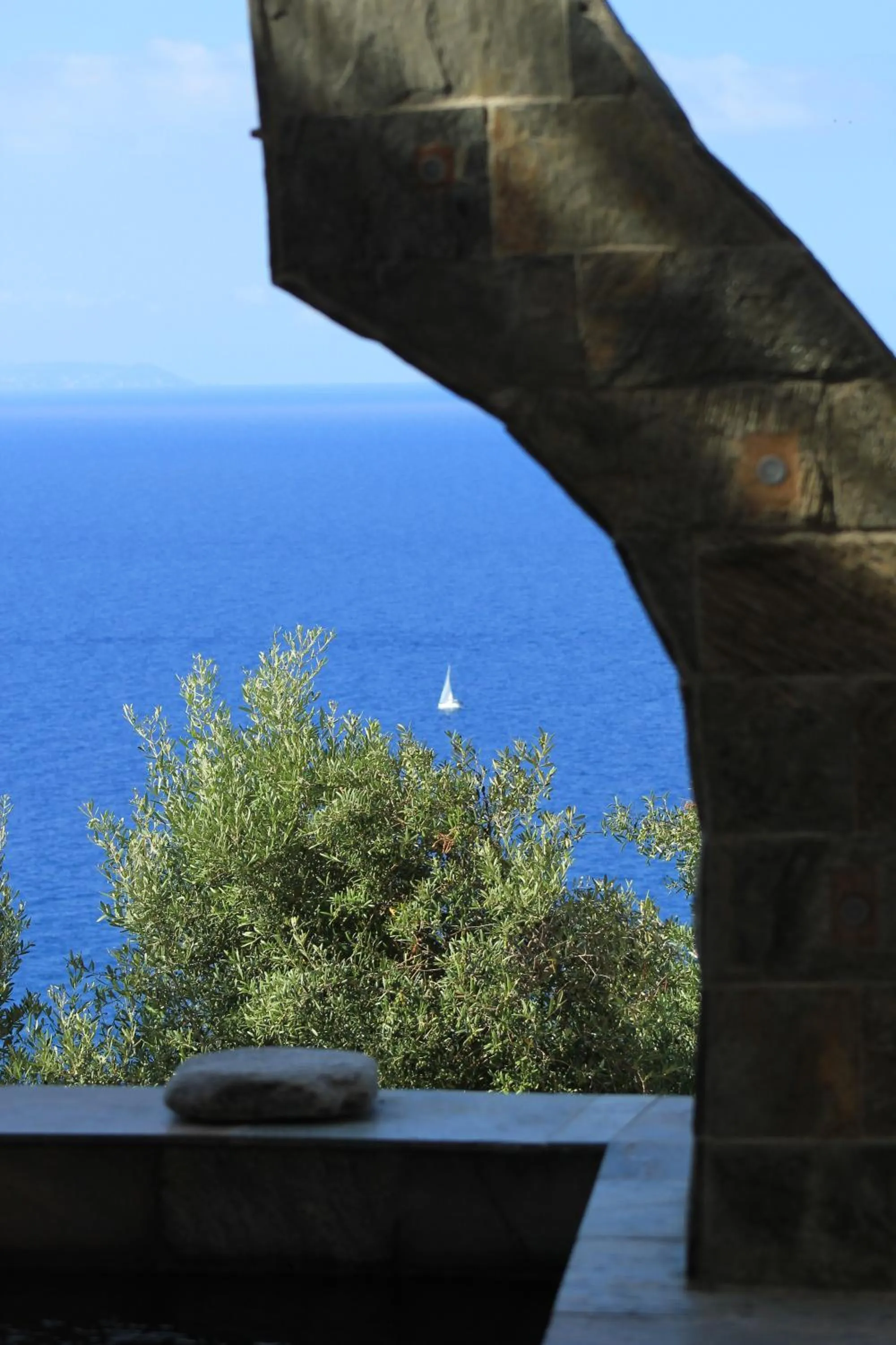 Garden in Claro De Lua Circeo B&B
