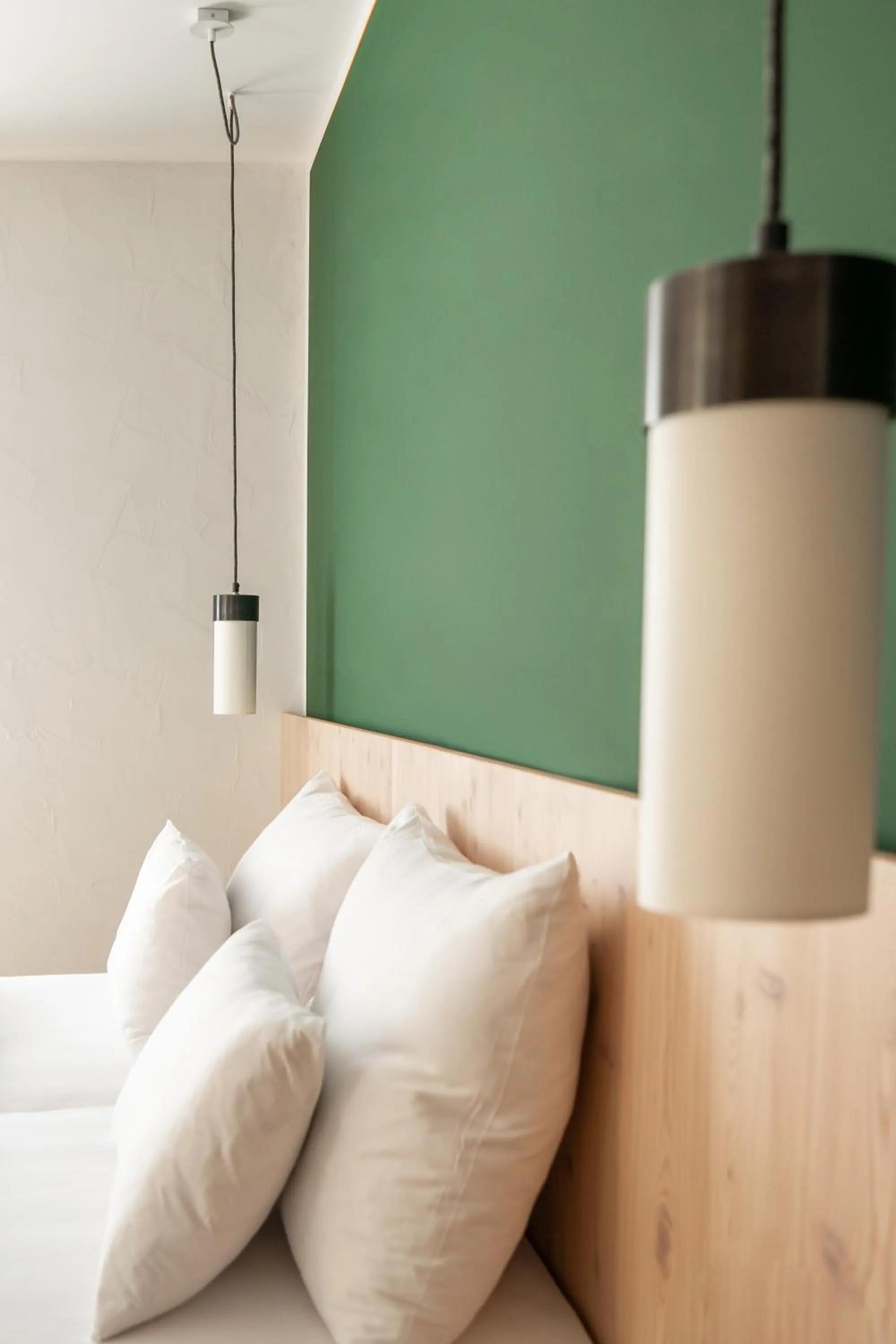 Decorative detail, Bed in Hotel Neusacherhof