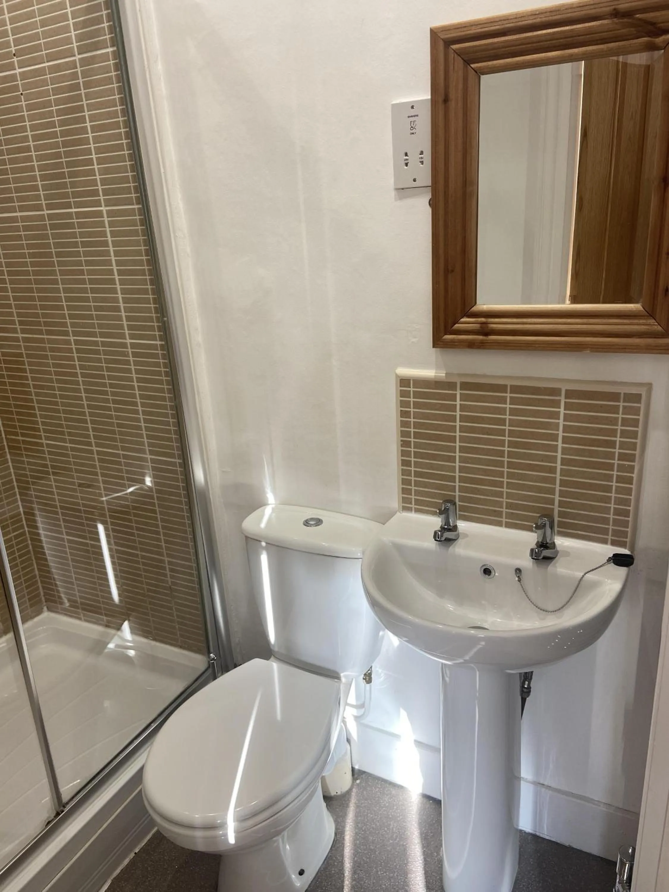 Bathroom in The Greyhound Hotel