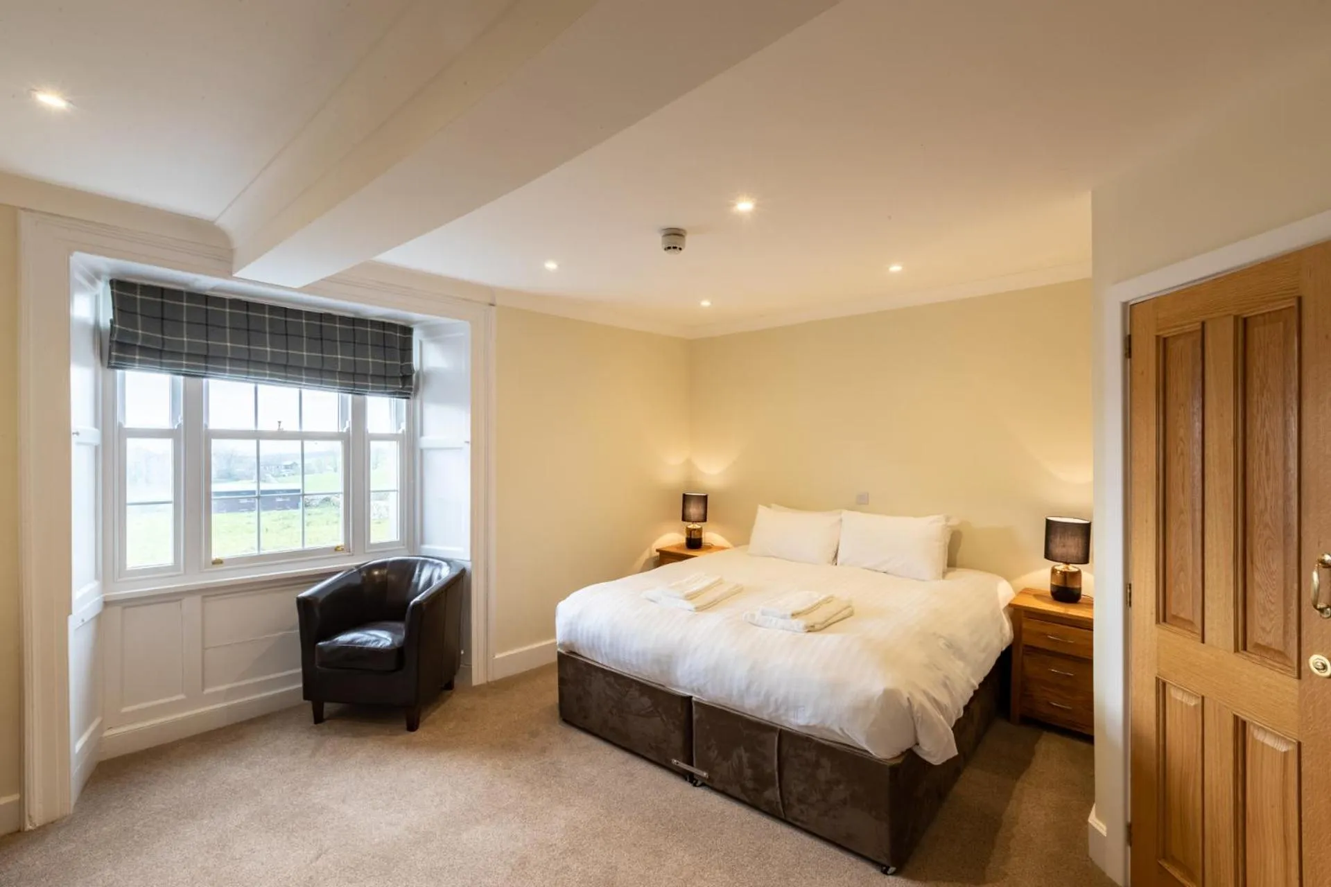 Bedroom in The Greyhound Hotel