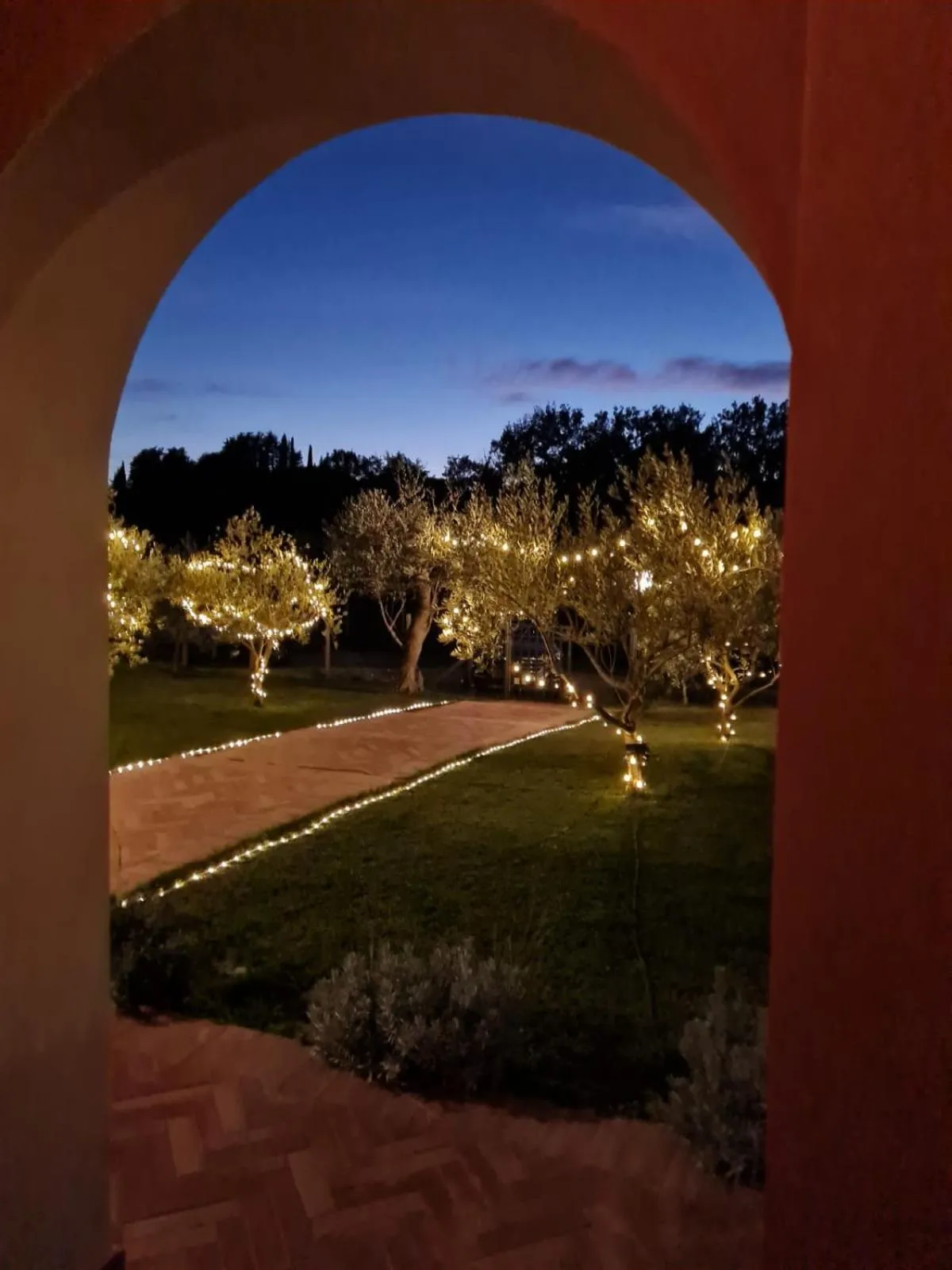 Garden in B&B Luna Nuova