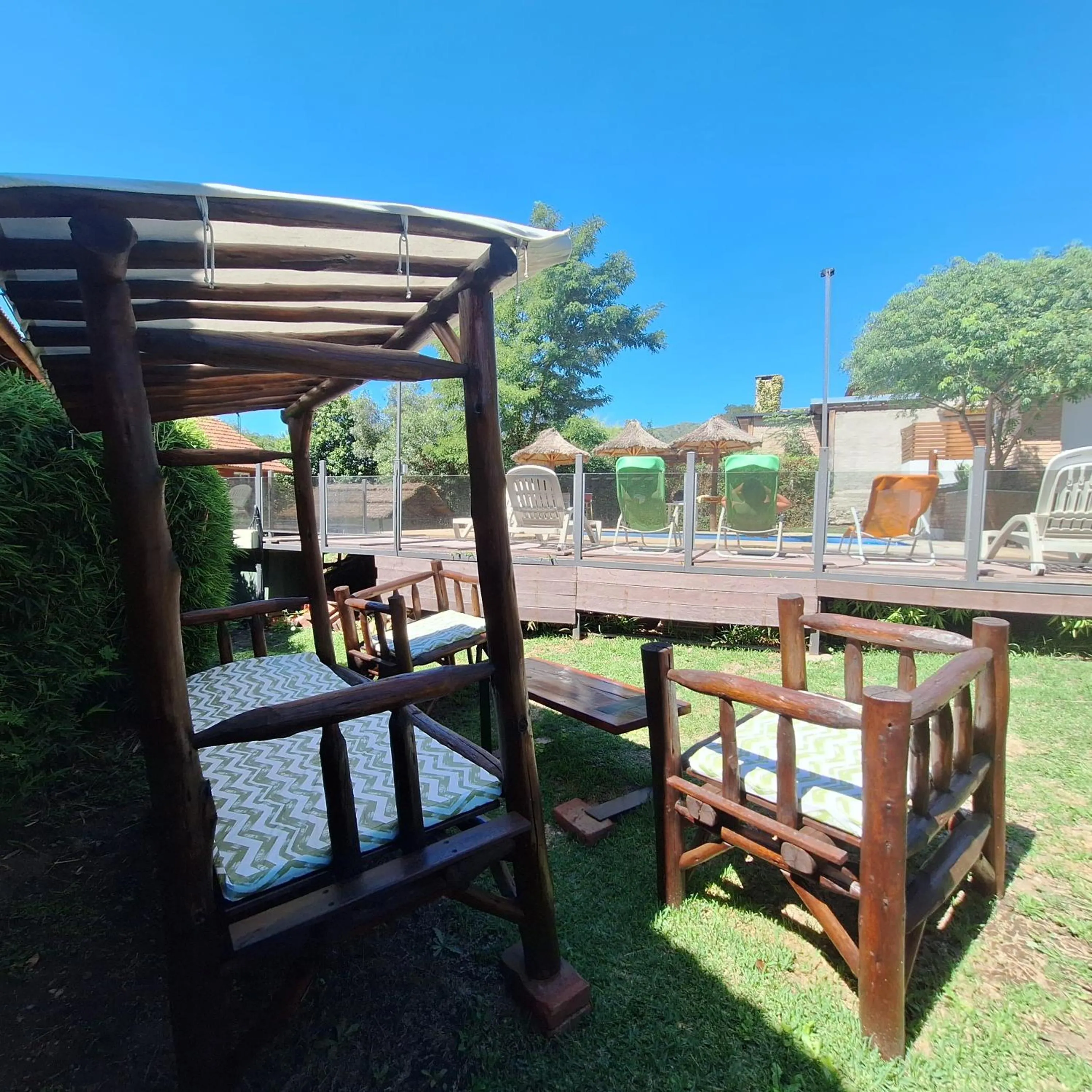 Garden in Hotel Antiguo Camino