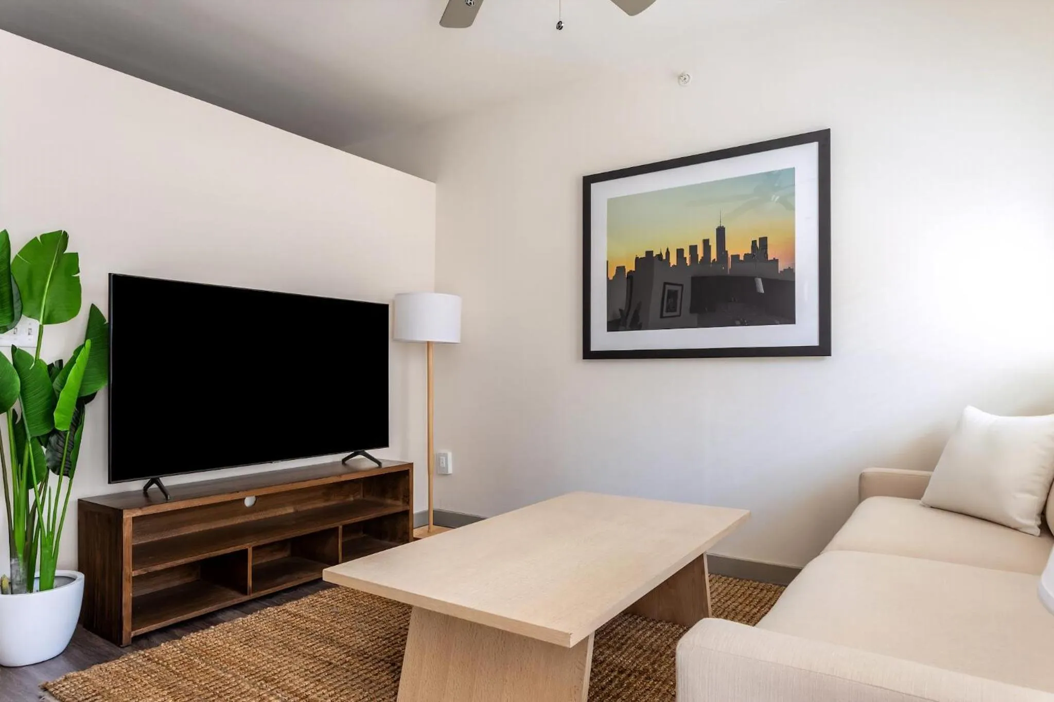 Living room in Kasa Love Field-Medical District Dallas