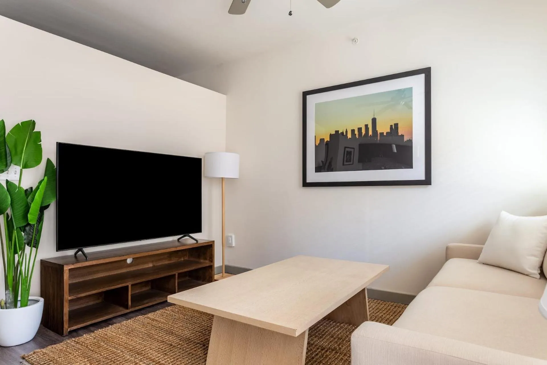 Living room in Kasa Love Field-Medical District Dallas