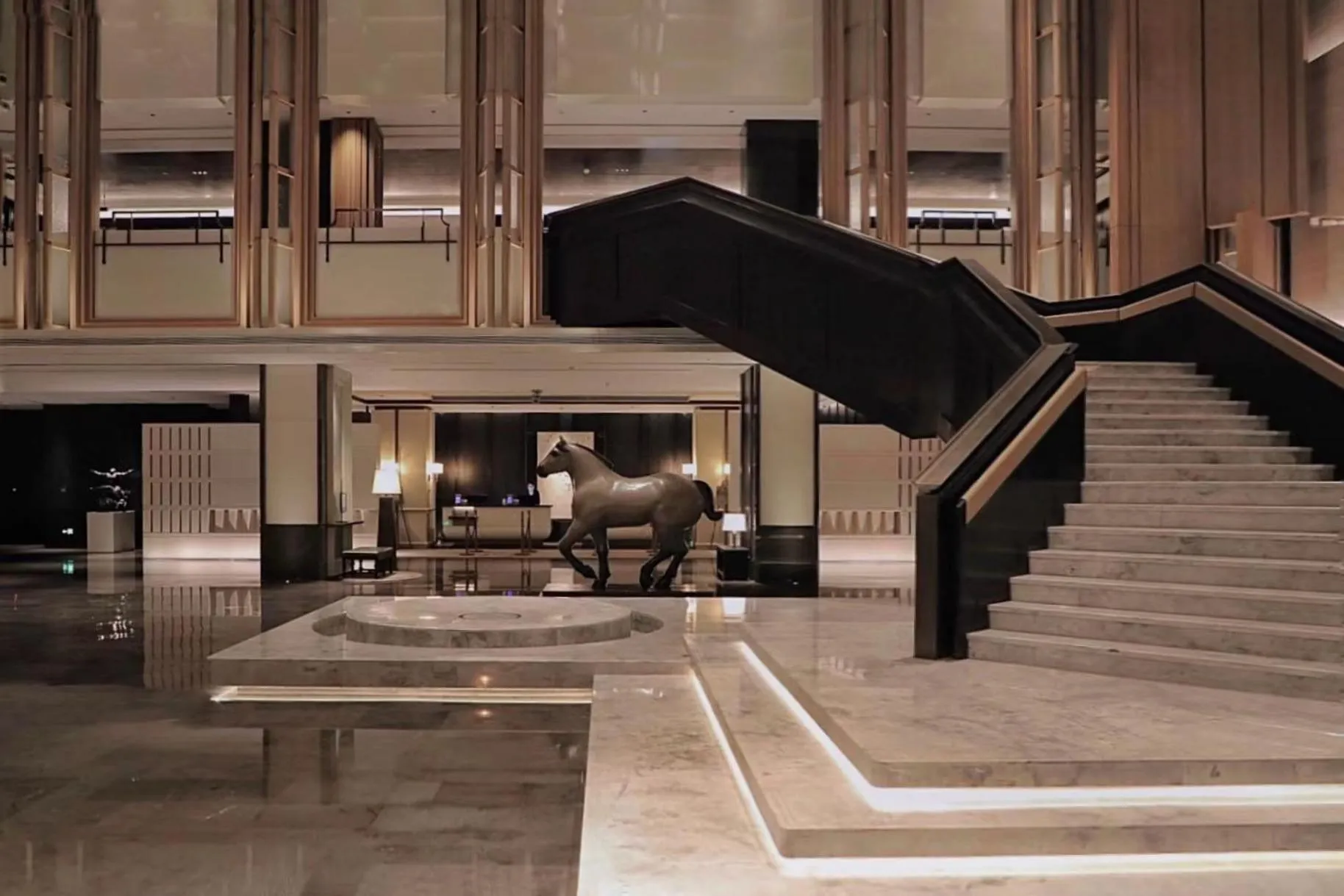 Lobby or reception in Prime Hotel Beijing Wangfujing