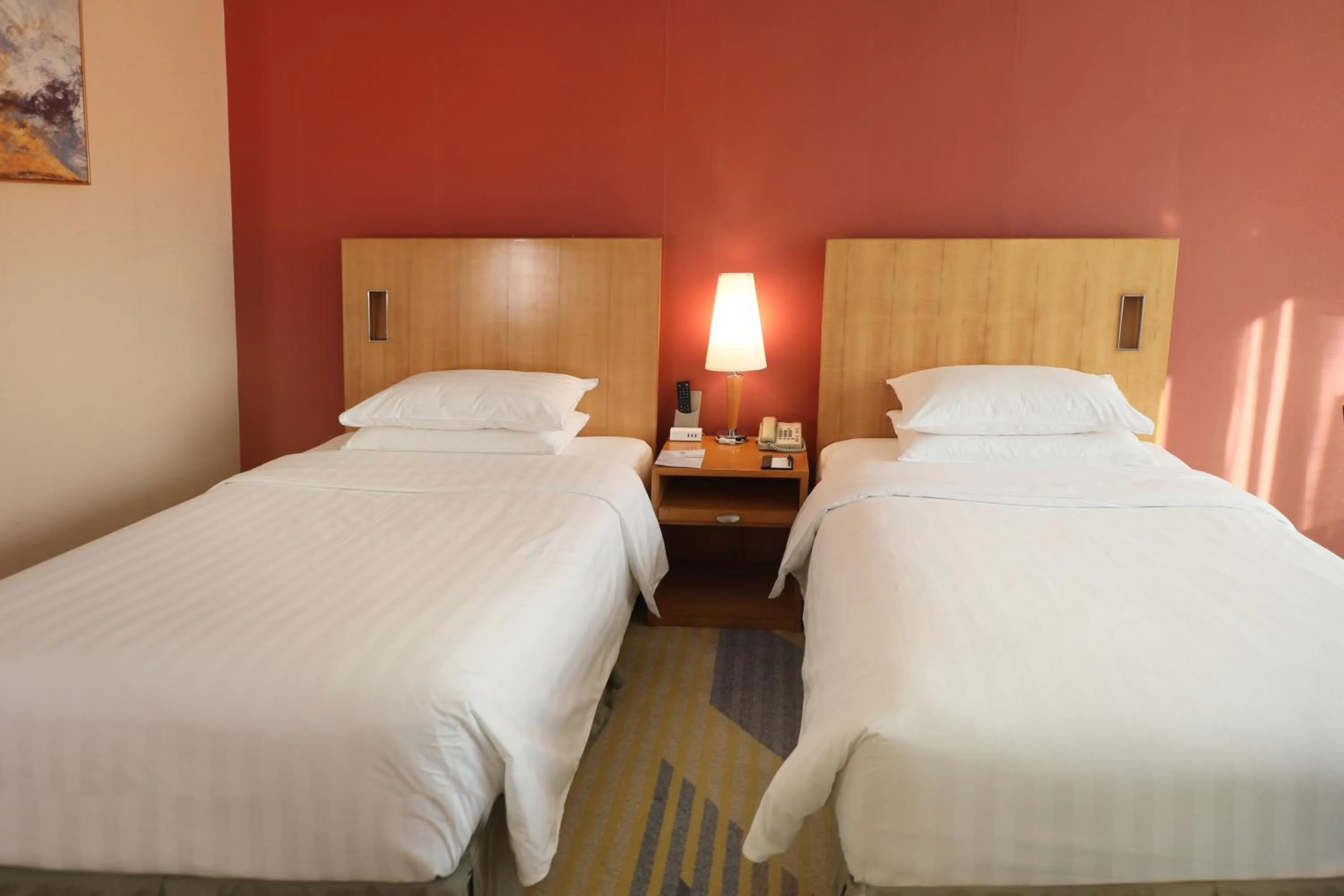 Bed in Beijing XinQiao Hotel