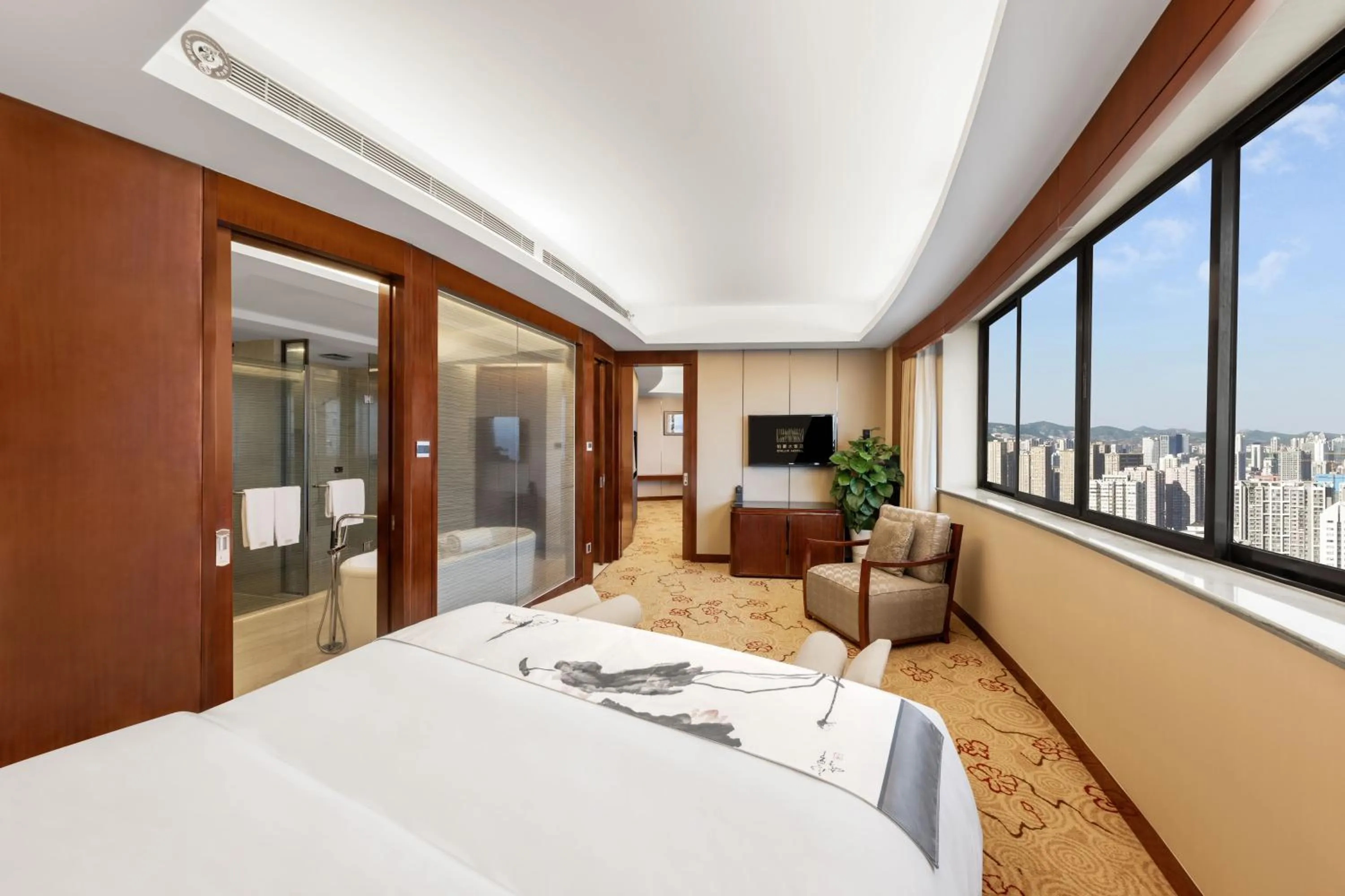 Property building, Bed in Enlux Hotel