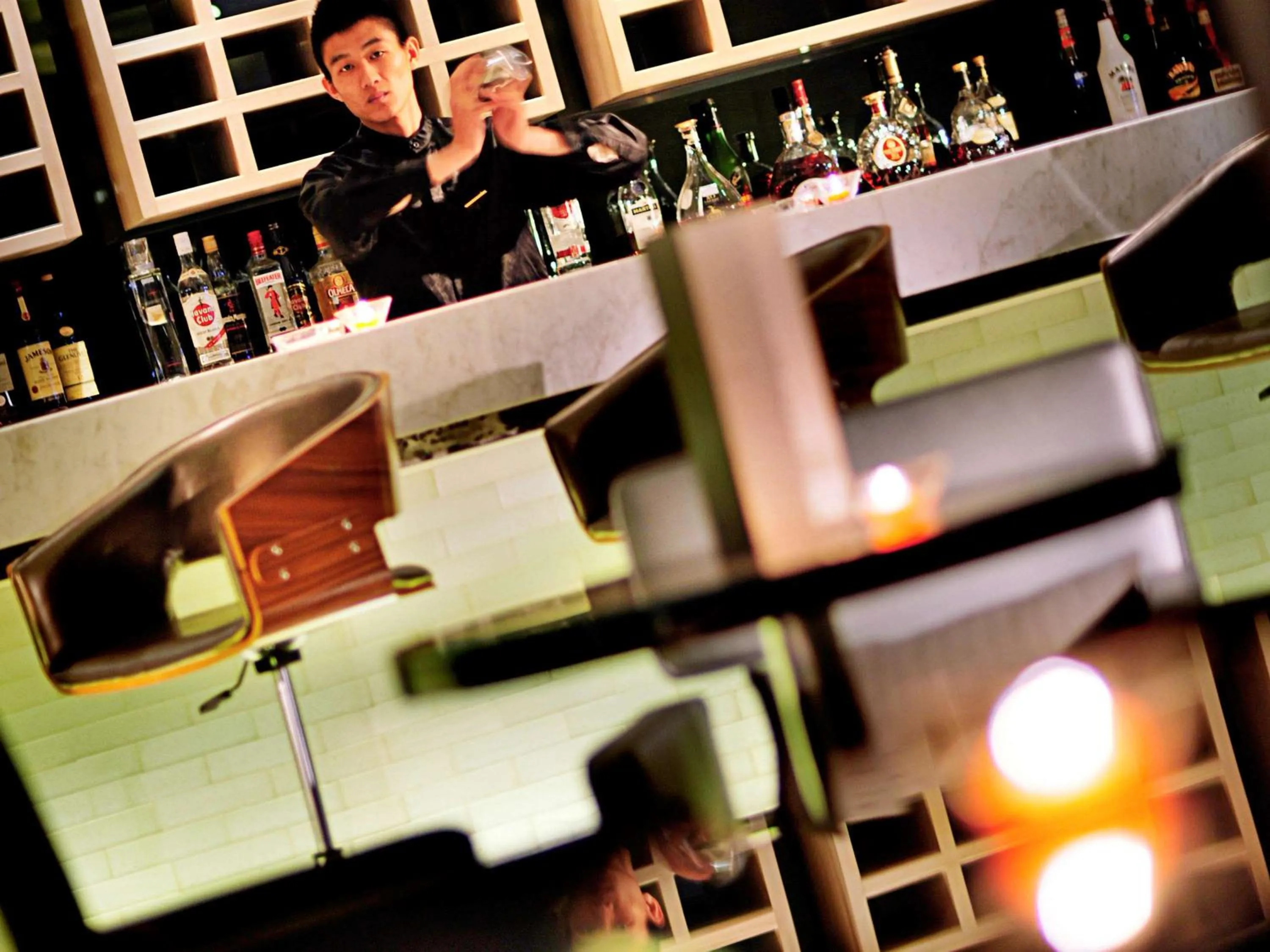 Lounge or bar in Enlux Hotel