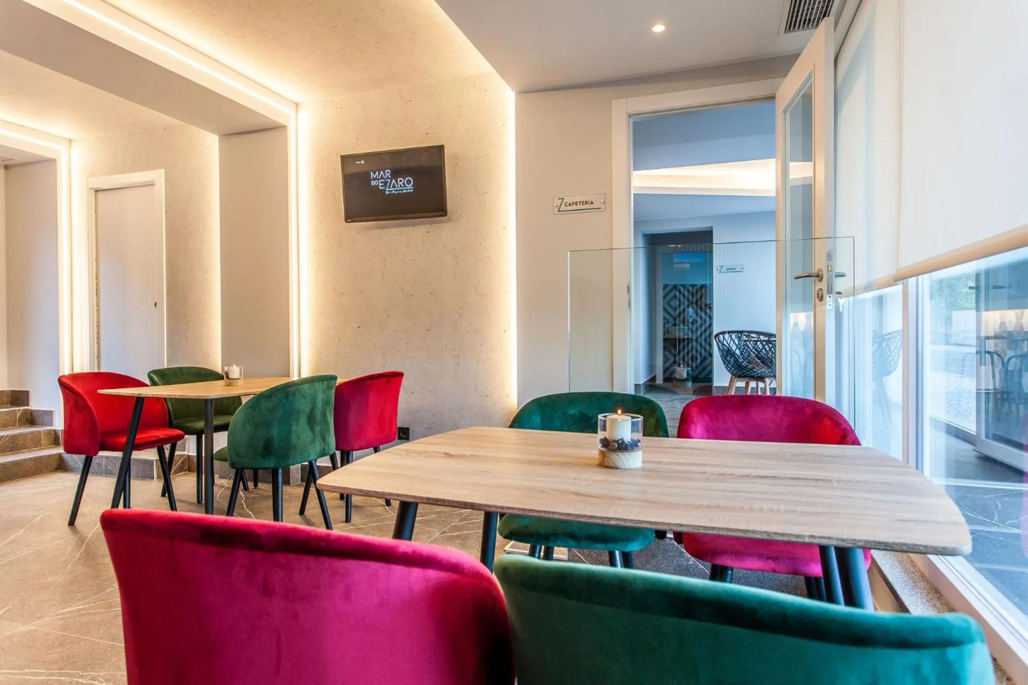 Lounge or bar in Mar do Ézaro - Boutique Hotel