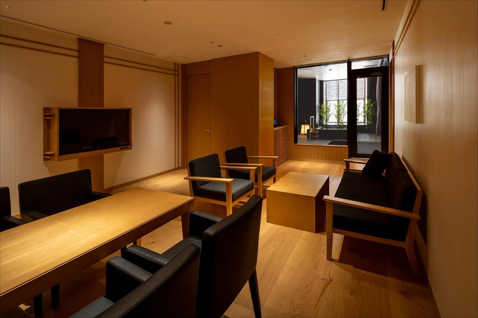 Living room in Pearl Star Hotel ATAMI