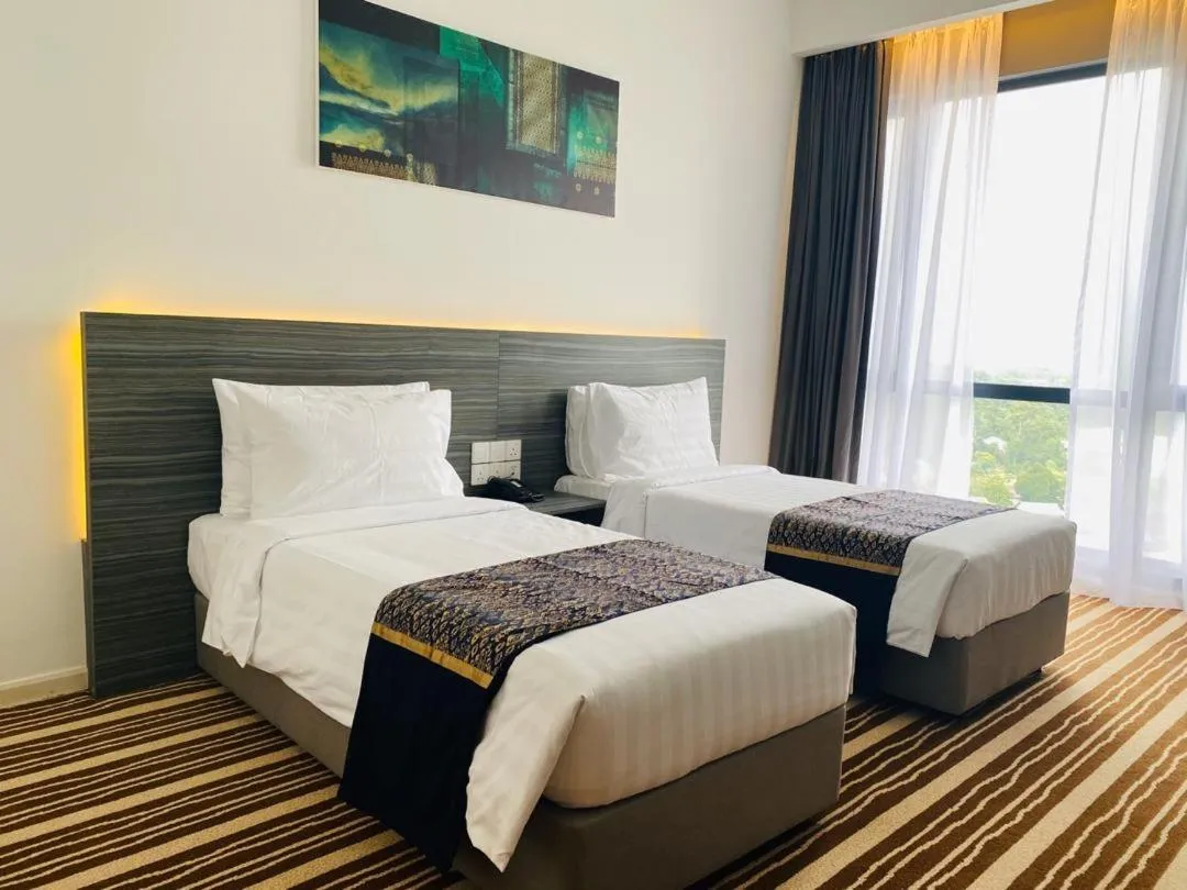 Bed in Bahang Bay Hotel