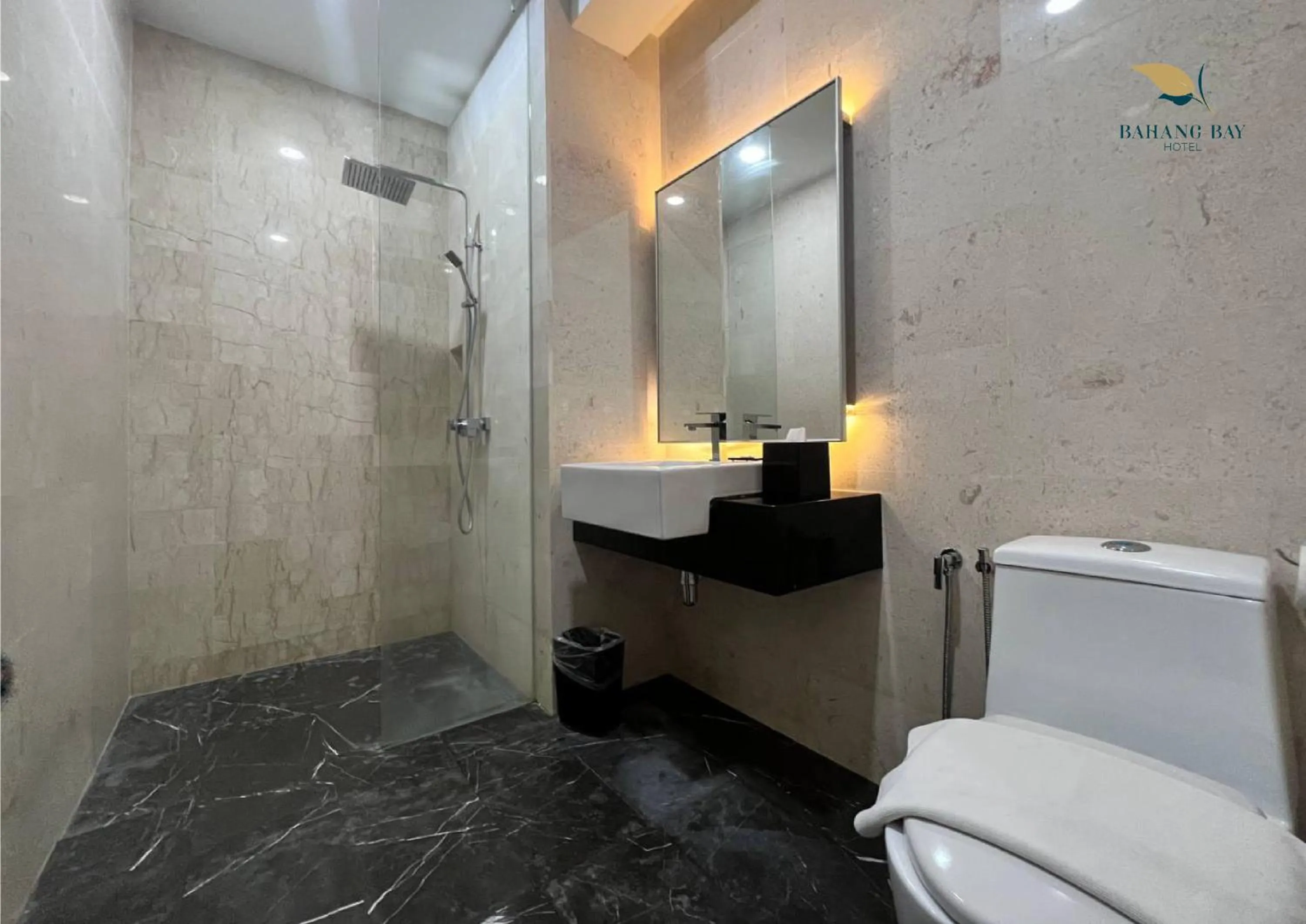 Bathroom in Bahang Bay Hotel