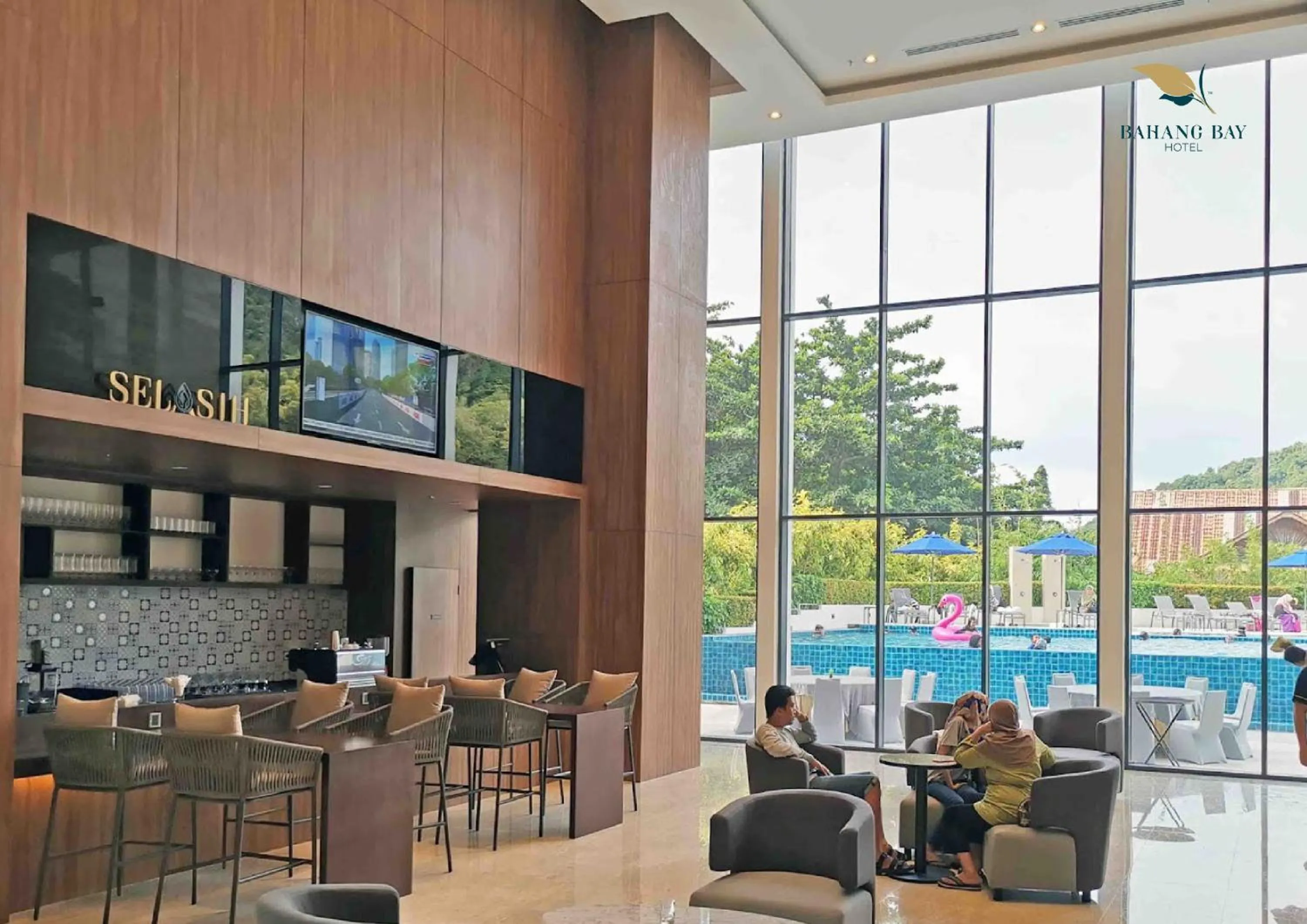 Lounge or bar in Bahang Bay Hotel