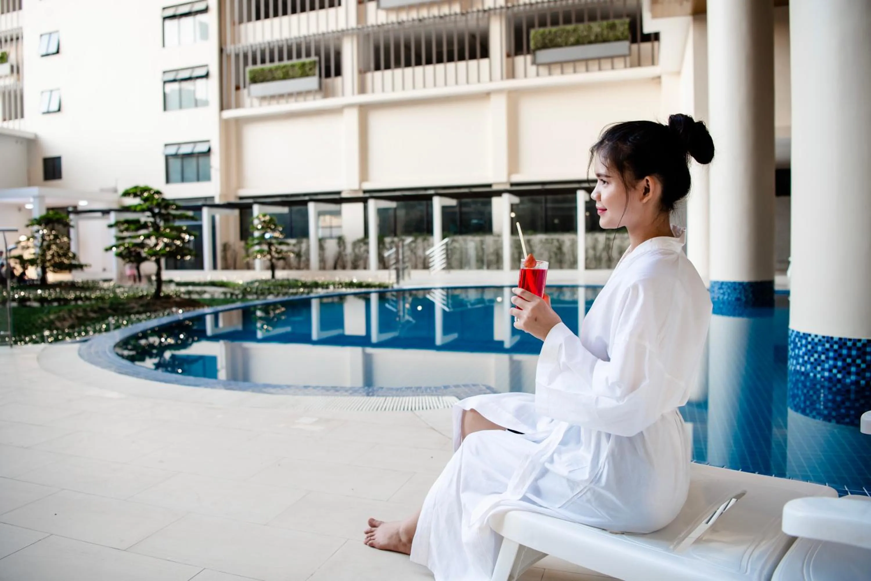 Swimming pool in Sky Tree Hotel by New World Hospitality