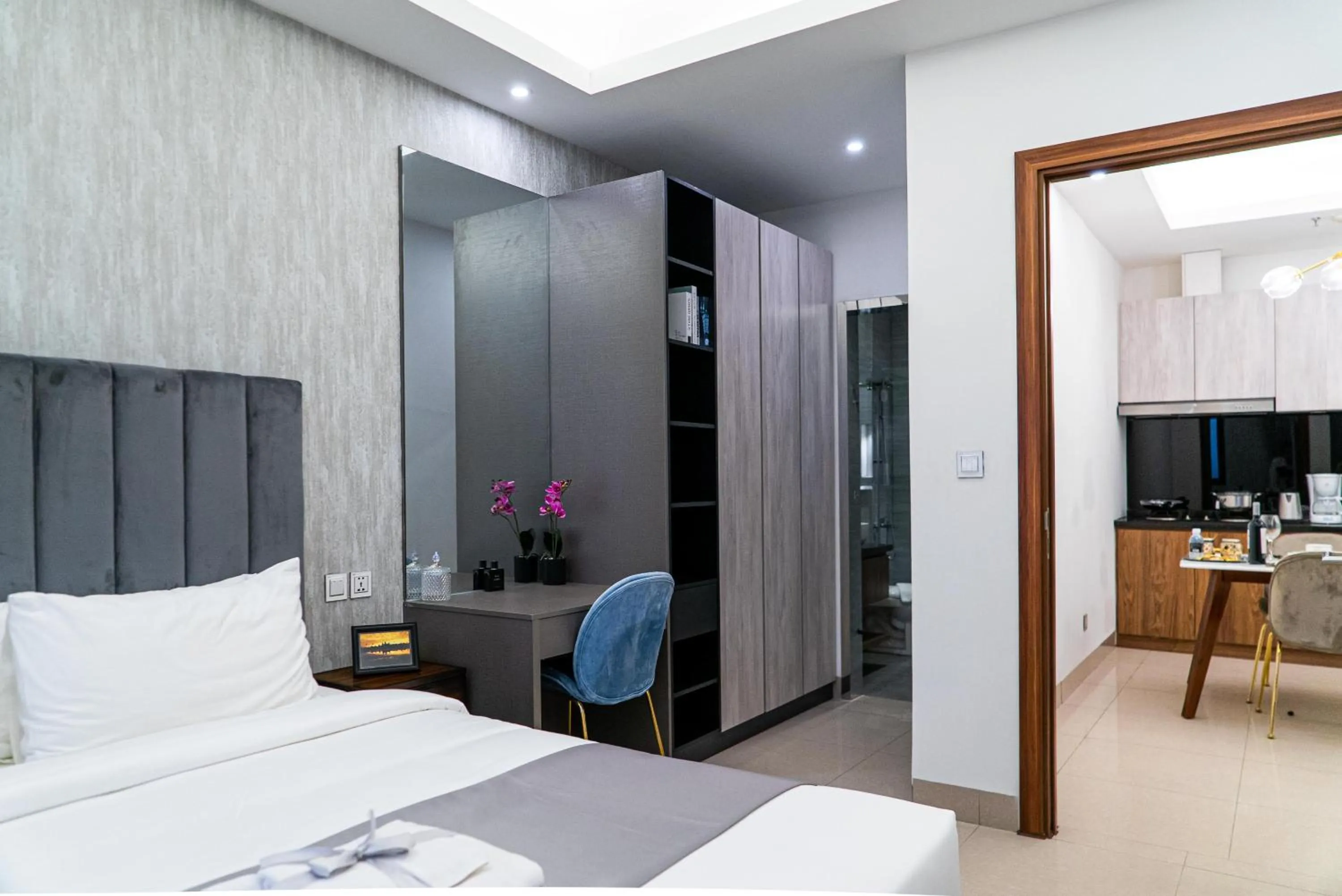 Bedroom, Bed in Sky Tree Hotel by New World Hospitality