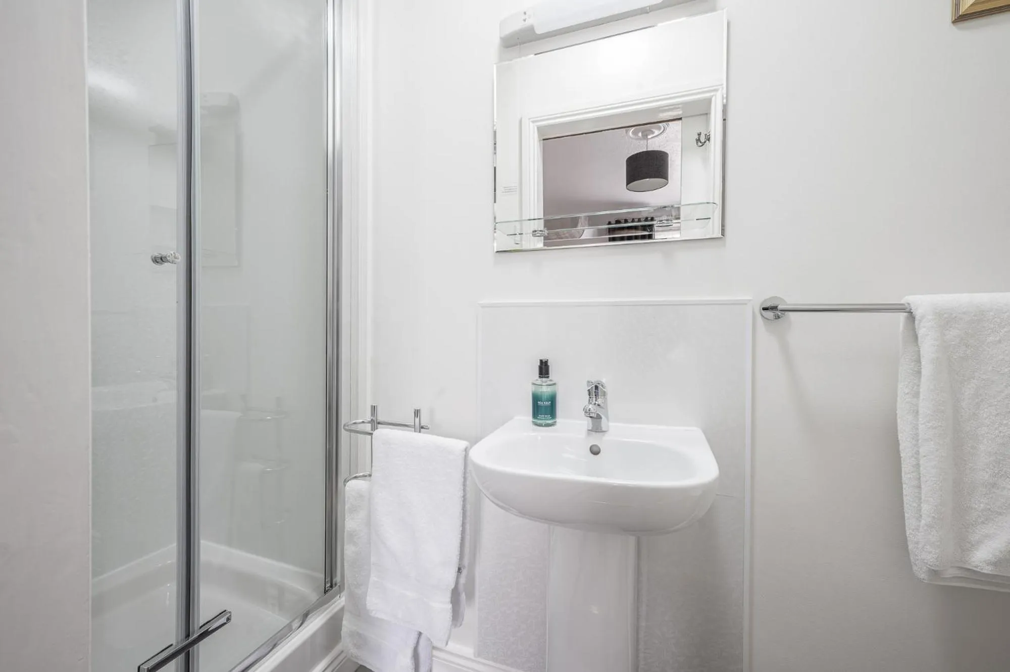 Shower in Blue Swallow