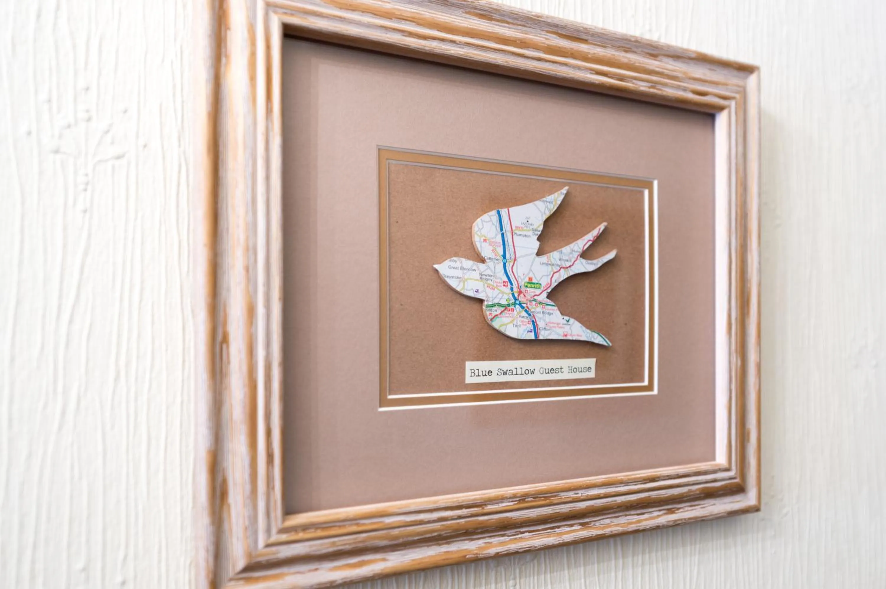 Decorative detail in Blue Swallow