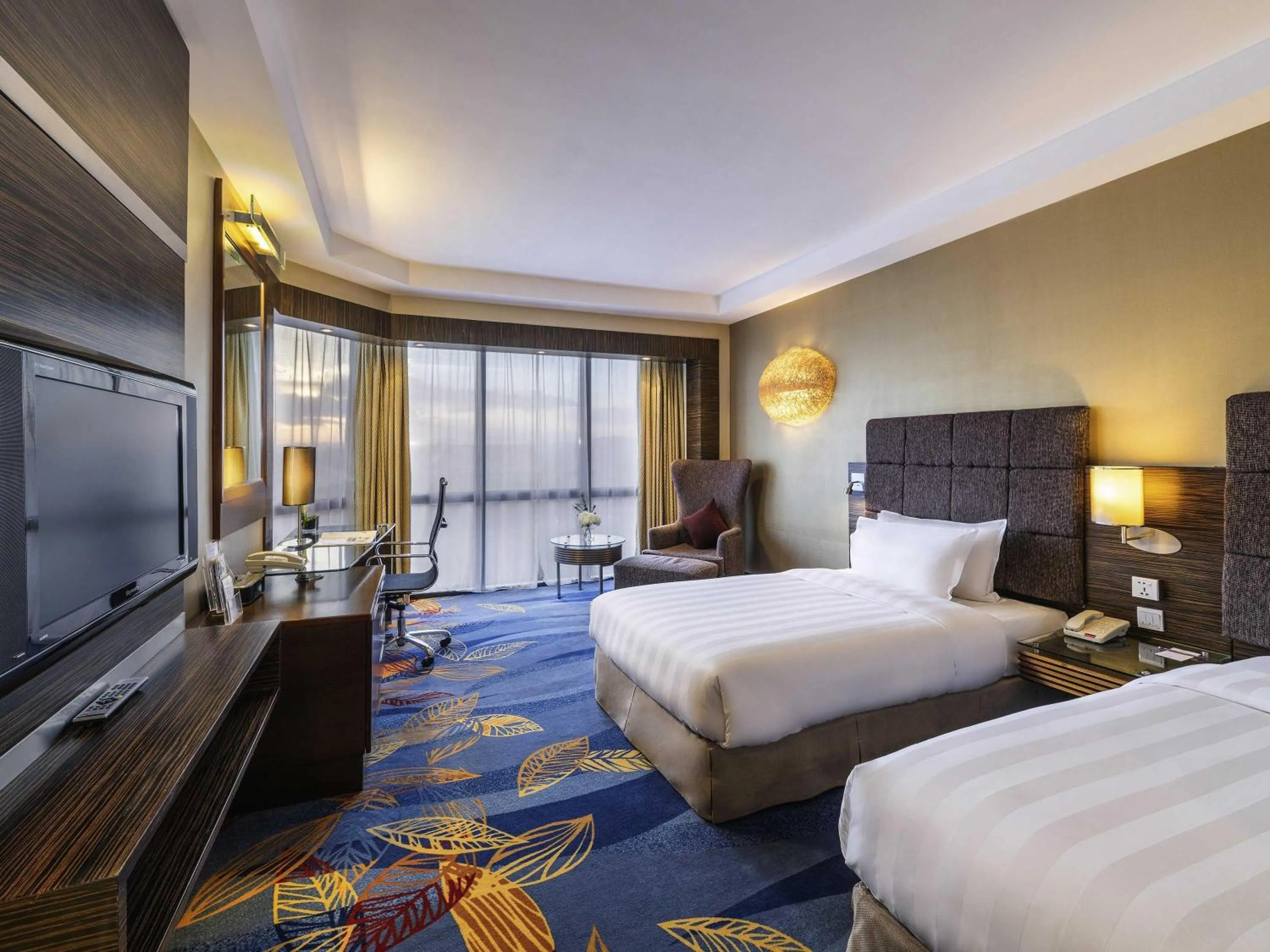 Bedroom, Bed in Novotel Beijing Peace