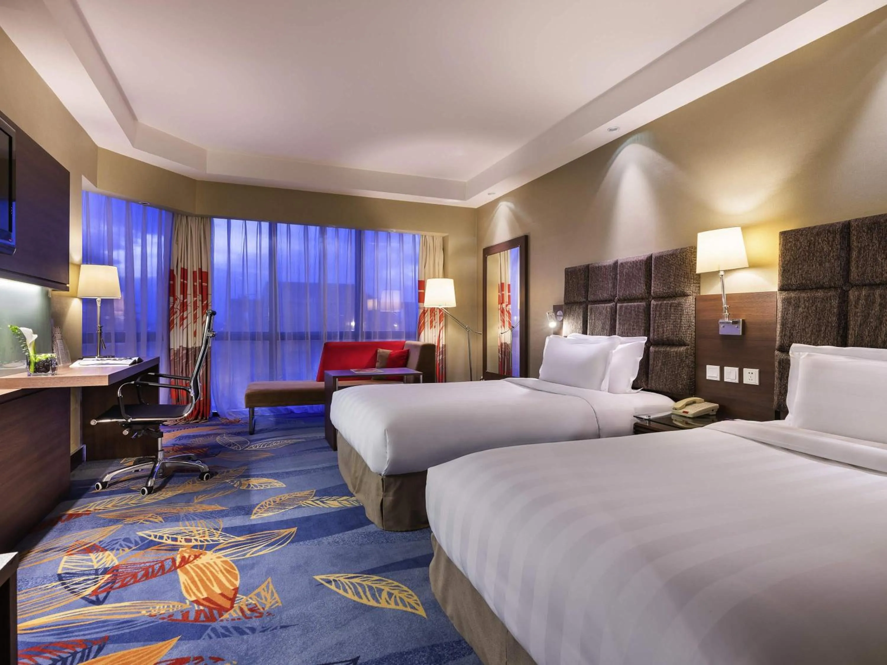 Bedroom, Bed in Novotel Beijing Peace