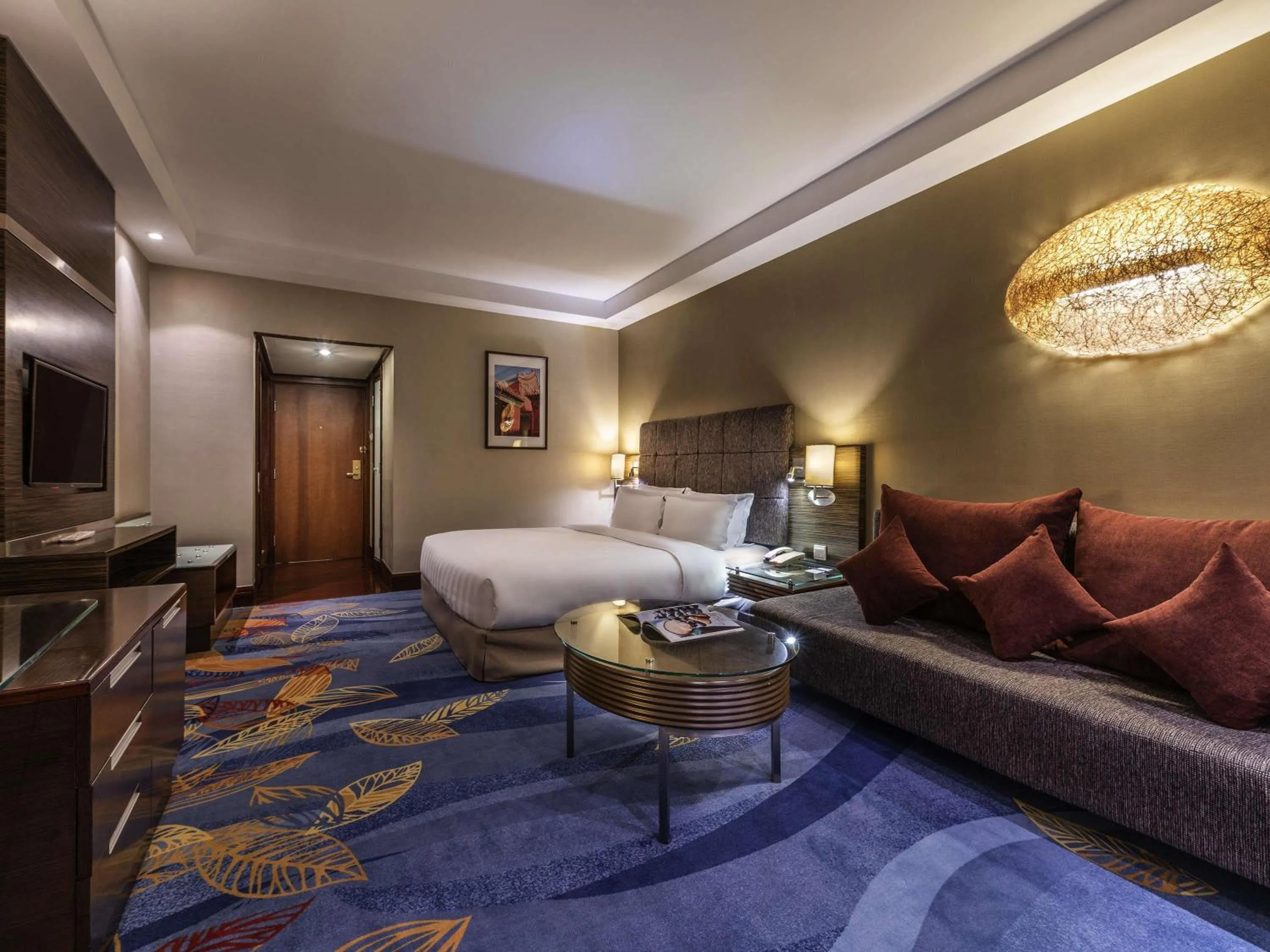 Bedroom, Bed in Novotel Beijing Peace