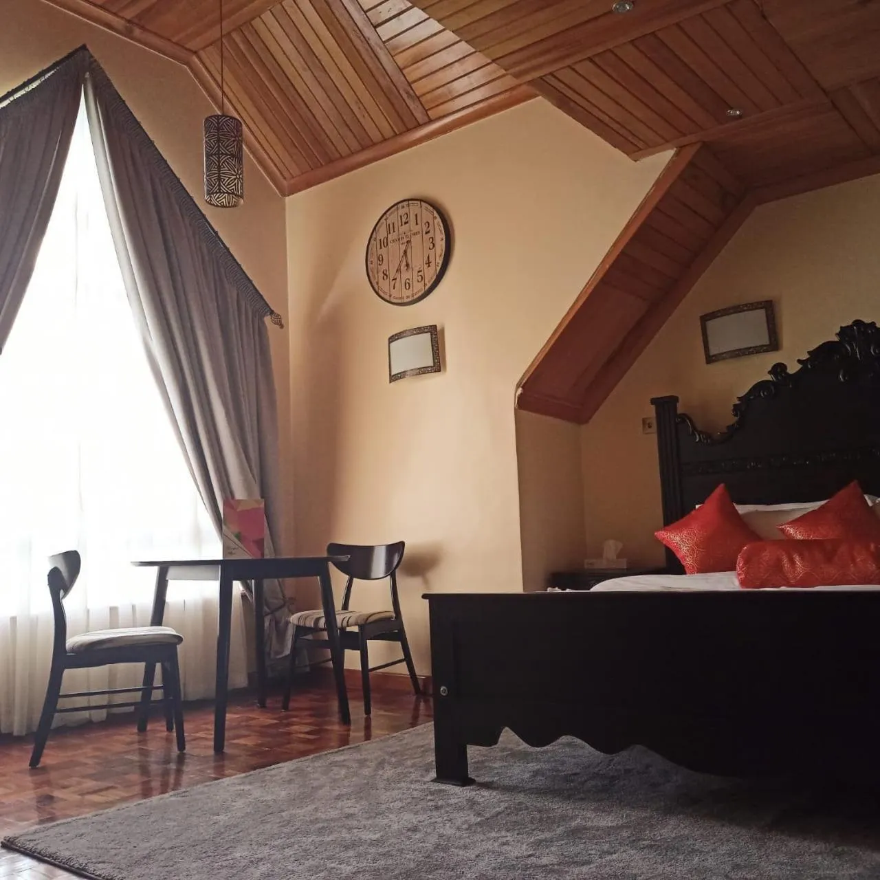 Seating area, Bed in Asyana Gardens