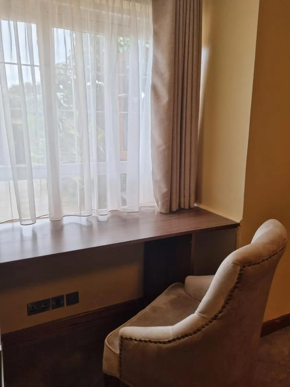 Seating area in Asyana Gardens