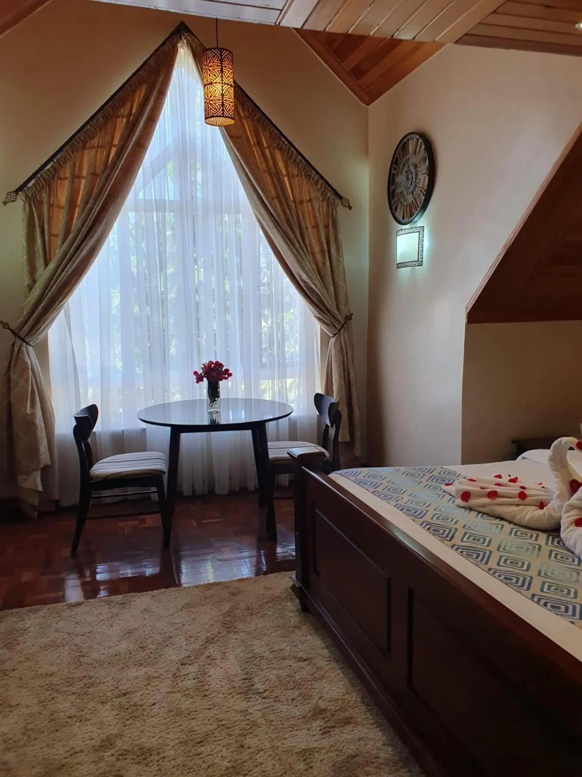 Seating area, Bed in Asyana Gardens