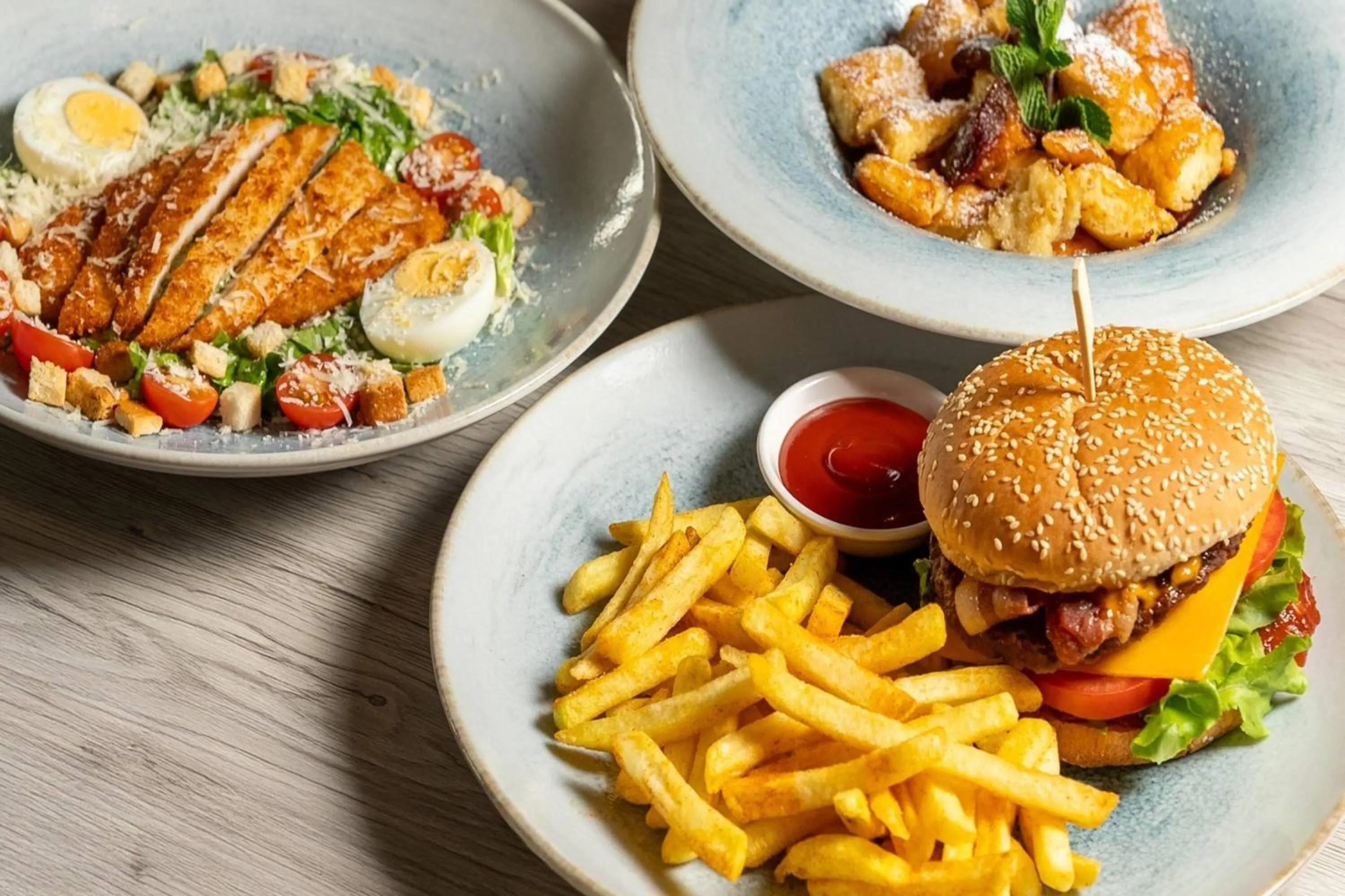 Restaurant/places to eat in Wyndham Garden Munich Messe