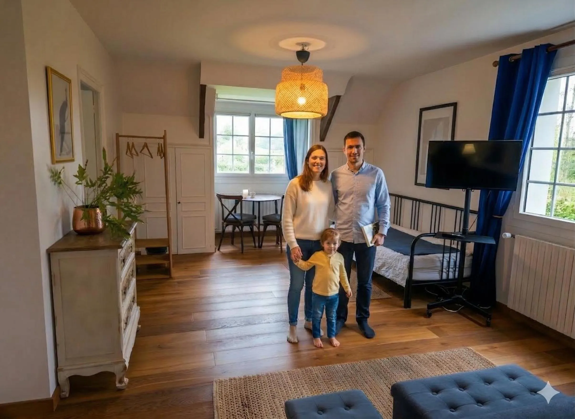 Bedroom in Bed and Breakfast Saultchevreuil