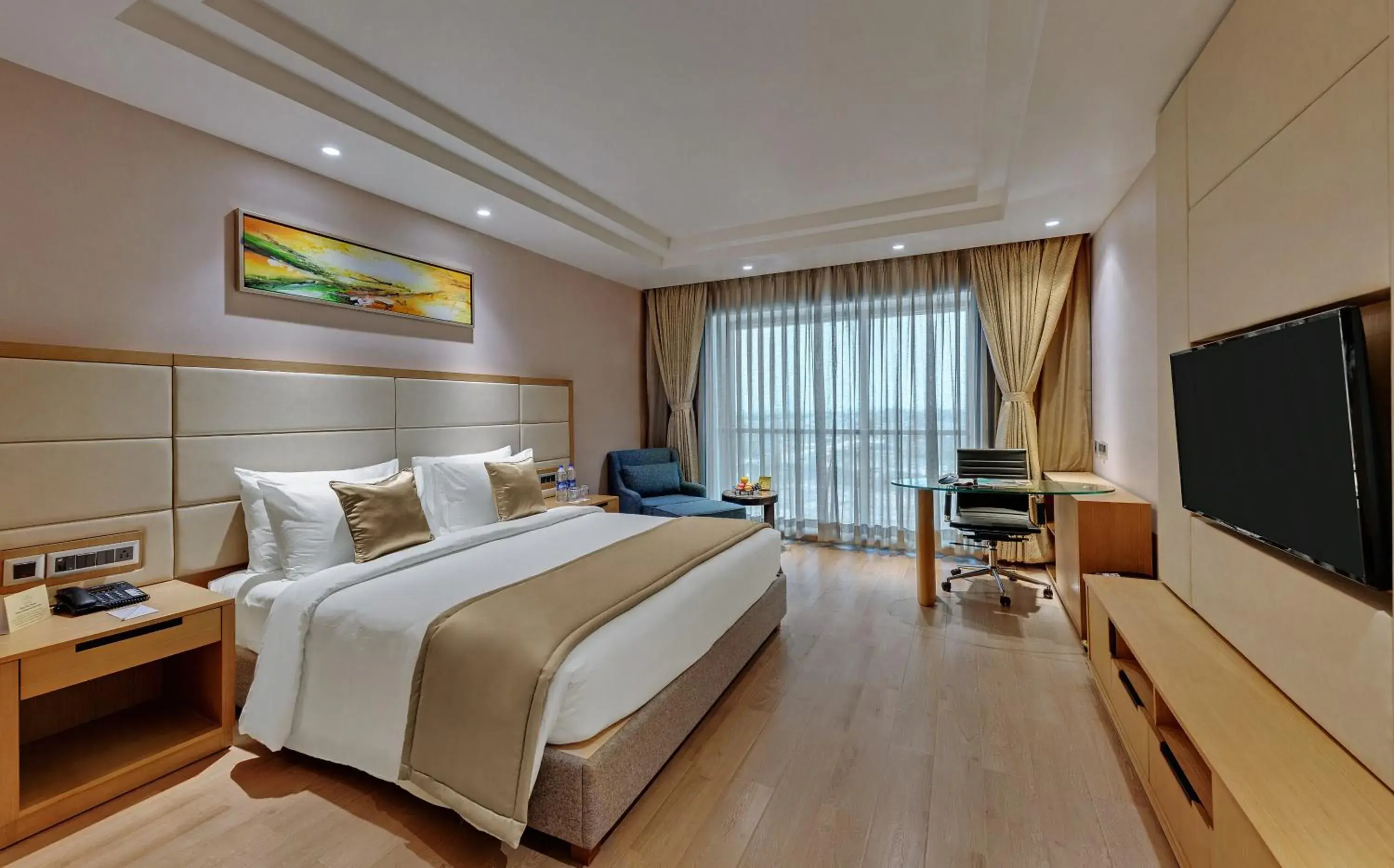 Deluxe Double Room in Harsha The Fern Shivamogga Deluxe Double Room in Harsha The Fern Shivamogga