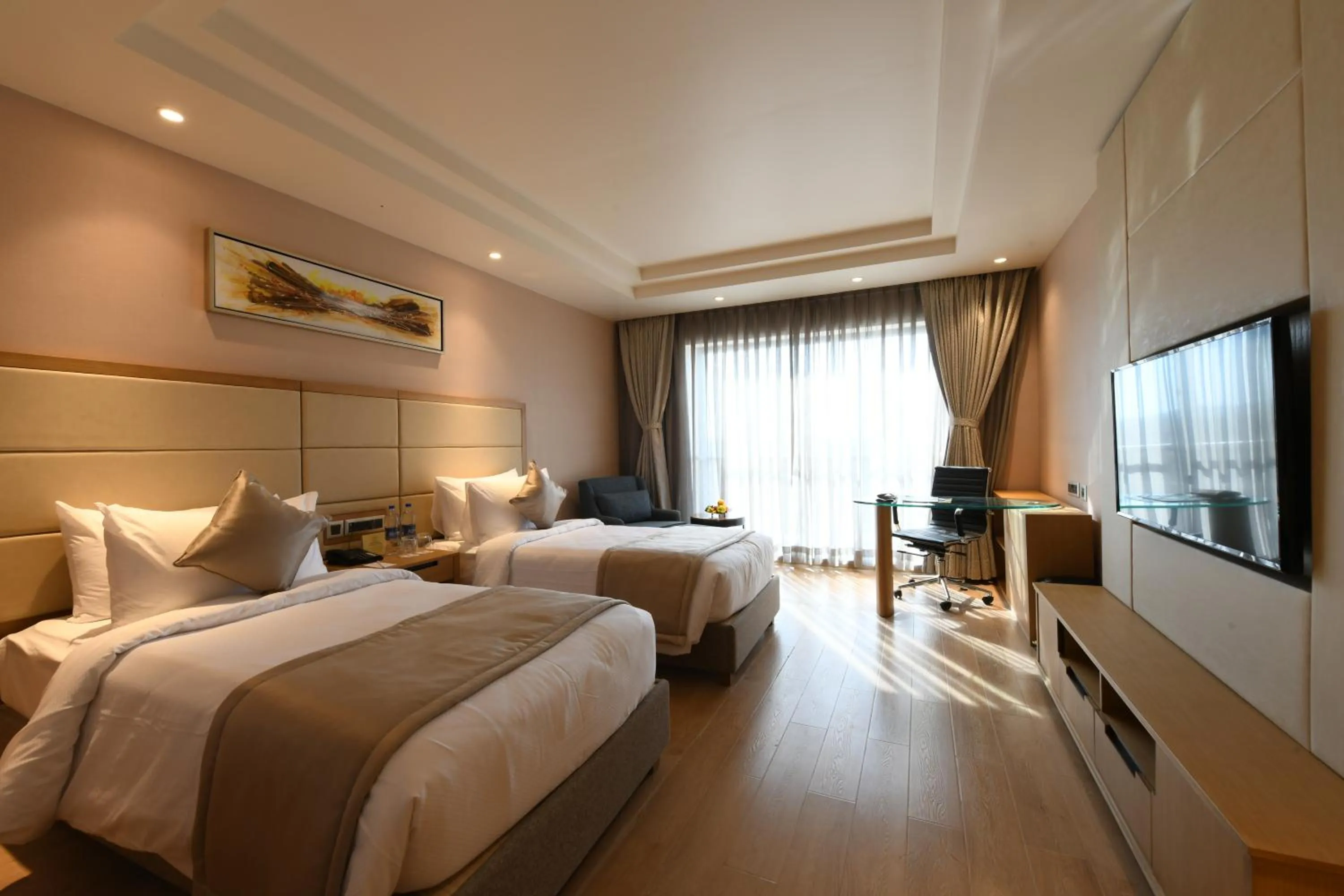 Photo of the whole room in Harsha The Fern Shivamogga