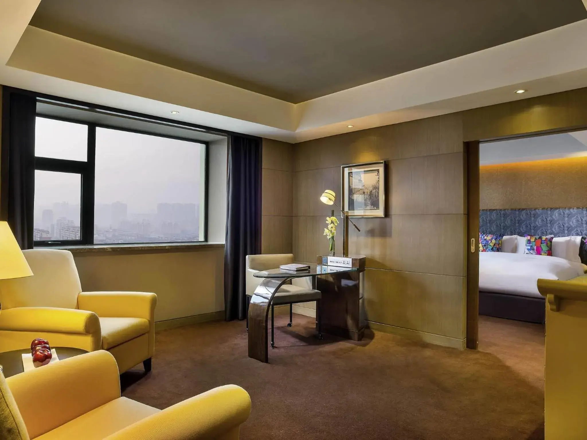 Junior King Suite with Extra Living-Room in Sofitel Zhengzhou International Junior King Suite with Extra Living-Room in Sofitel Zhengzhou International