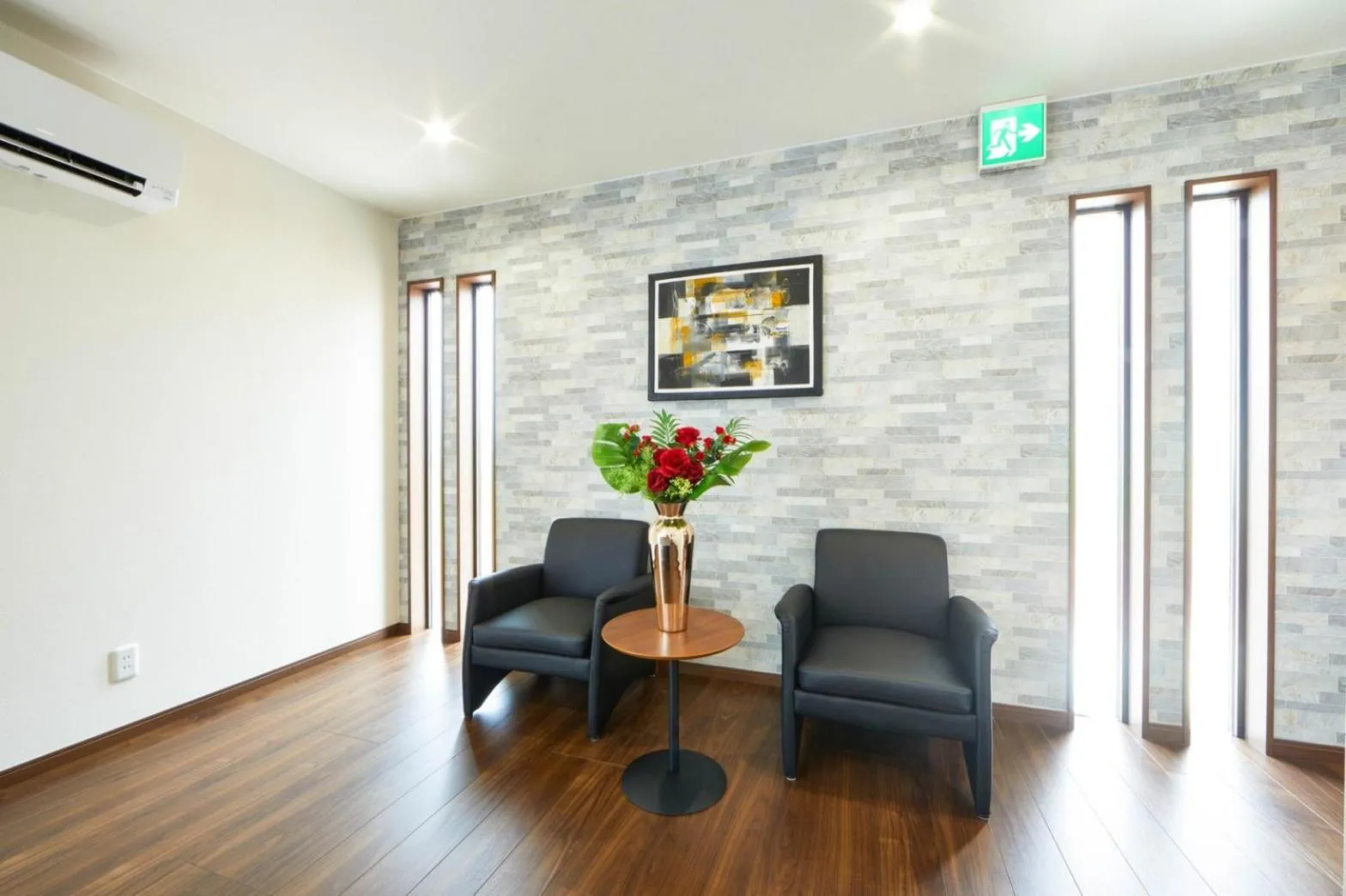 Living room in E-horizon Resort コンドミニアム名護D