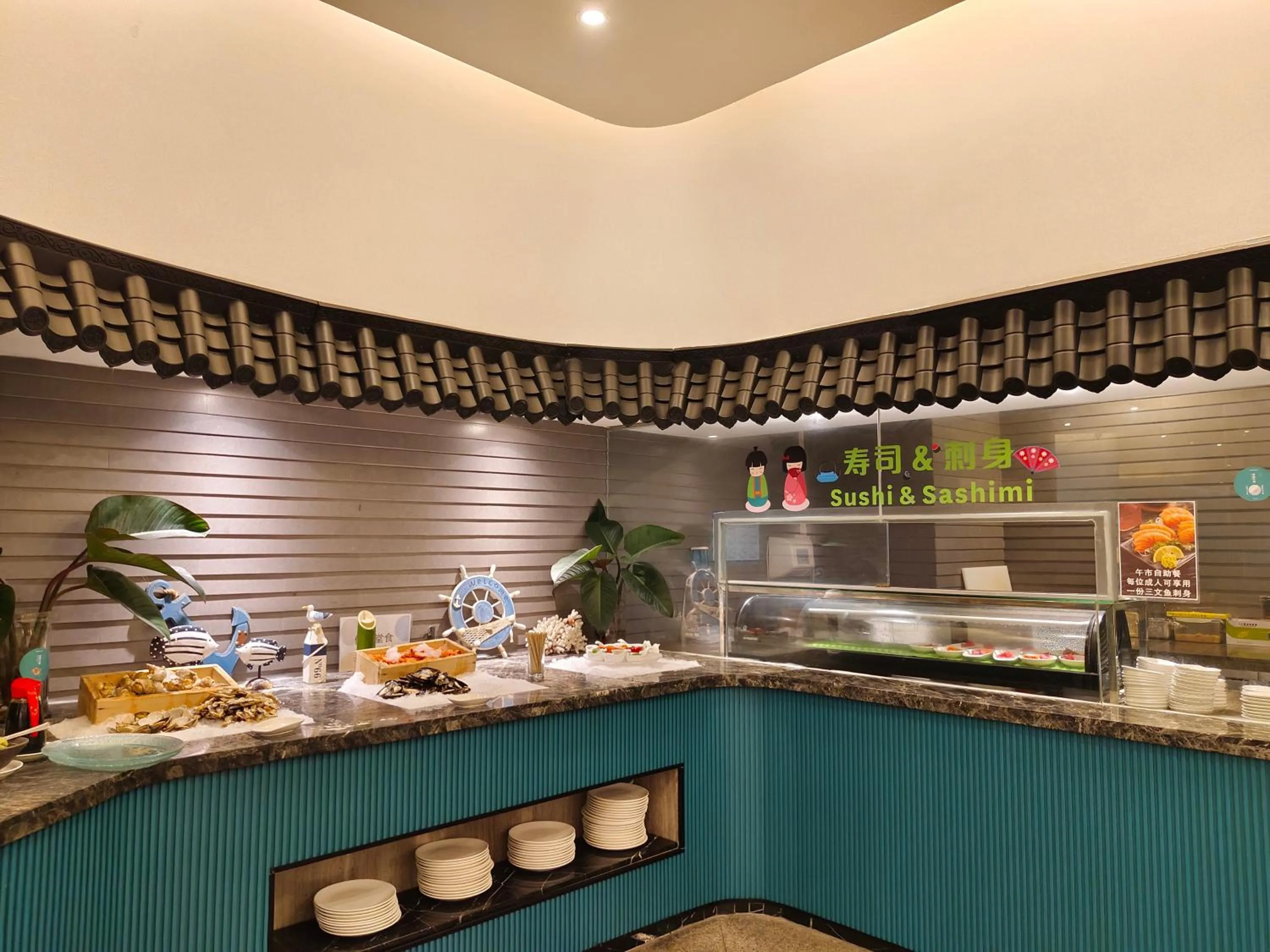 Buffet breakfast in Shenzhen Novotel Watergate