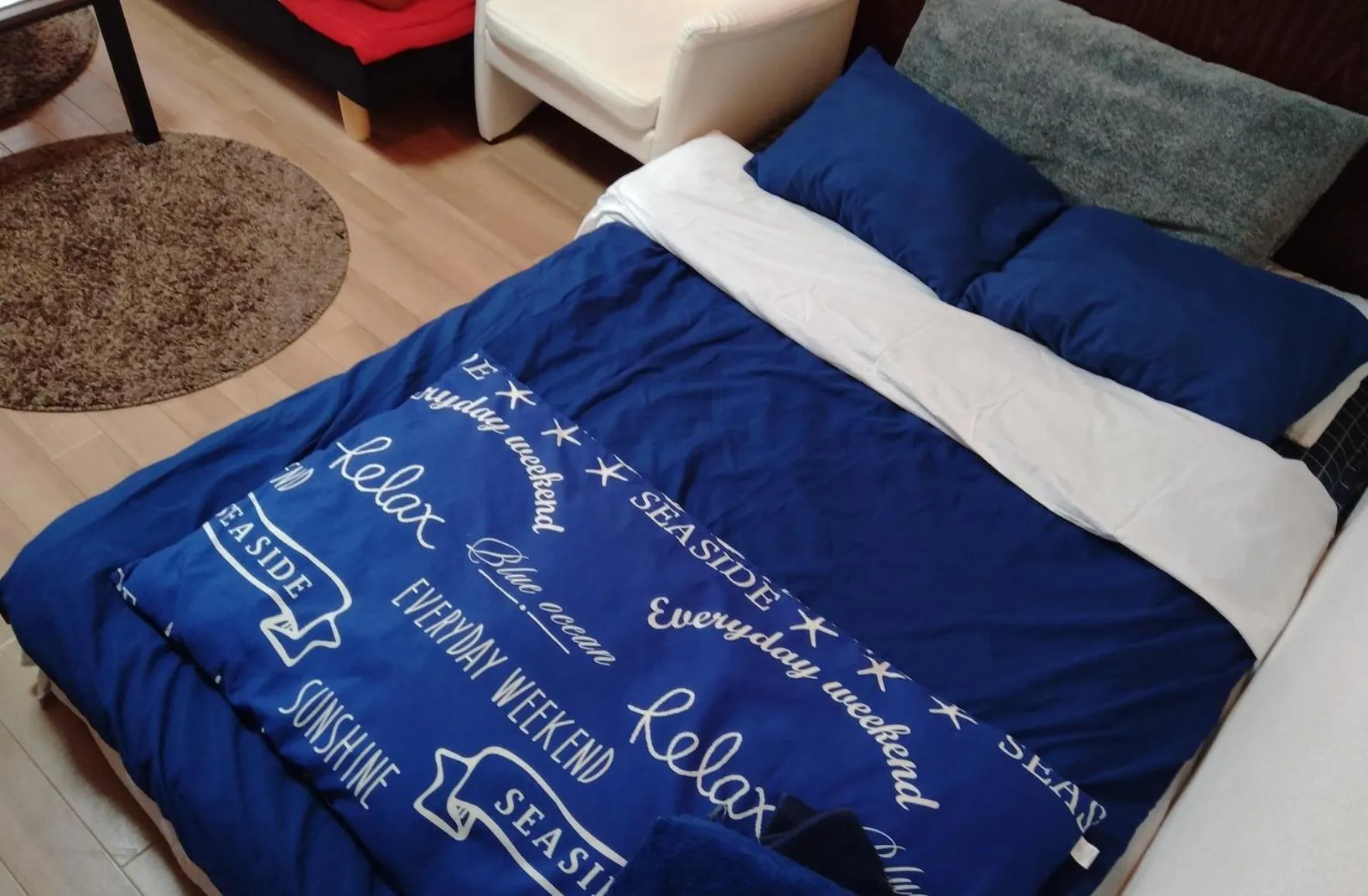 Bed in Lions Mansion Dogenzaka 207