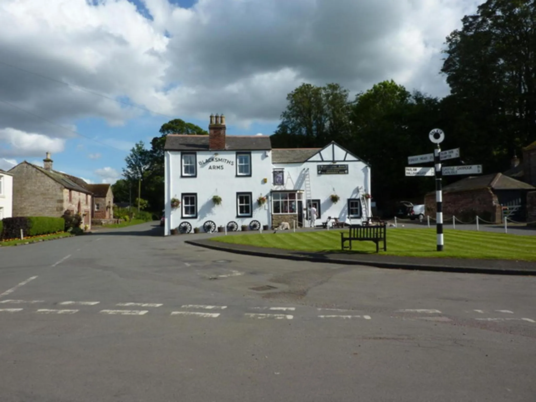 Facade/entrance in The Blacksmiths Arms
