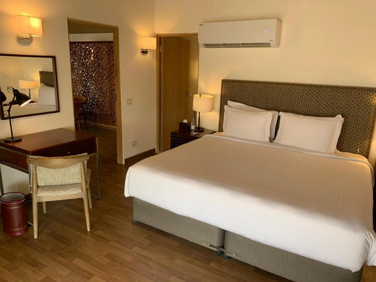 Bed in Ashar Tented Resort