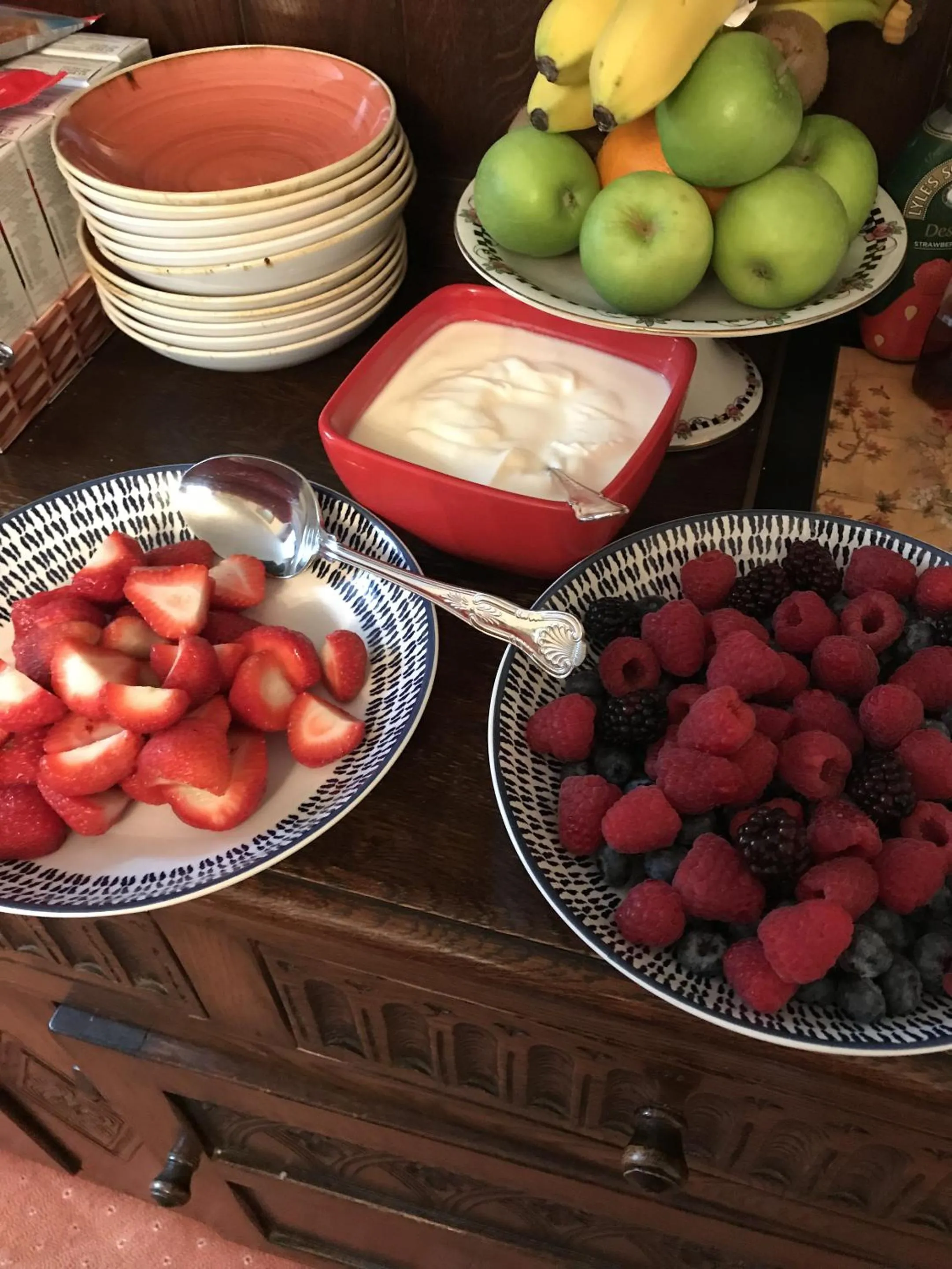 Breakfast in Wydon Farm Bed and Breakfast