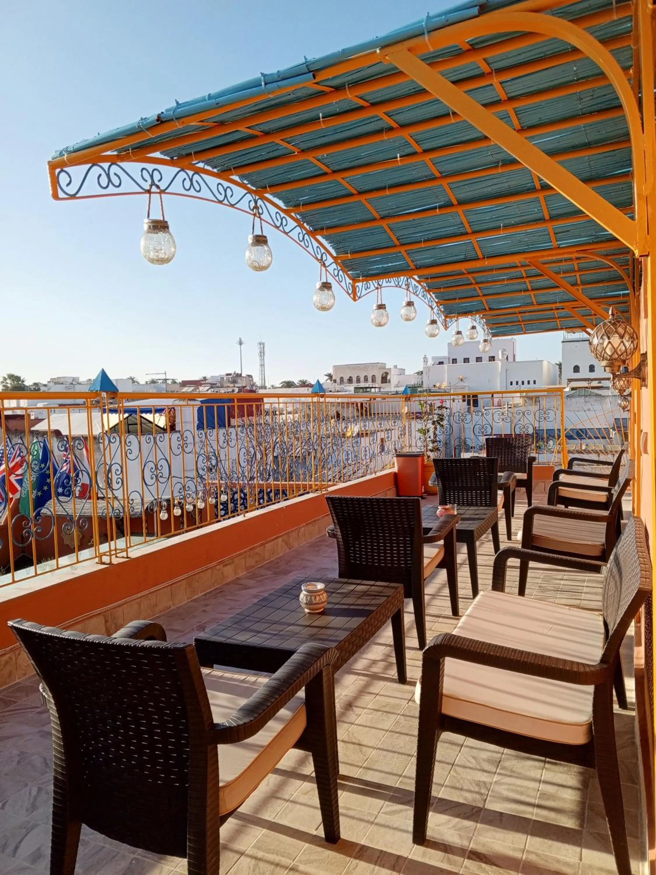 Balcony/Terrace in RIAD ESMERALDA By Dar Ouezzani