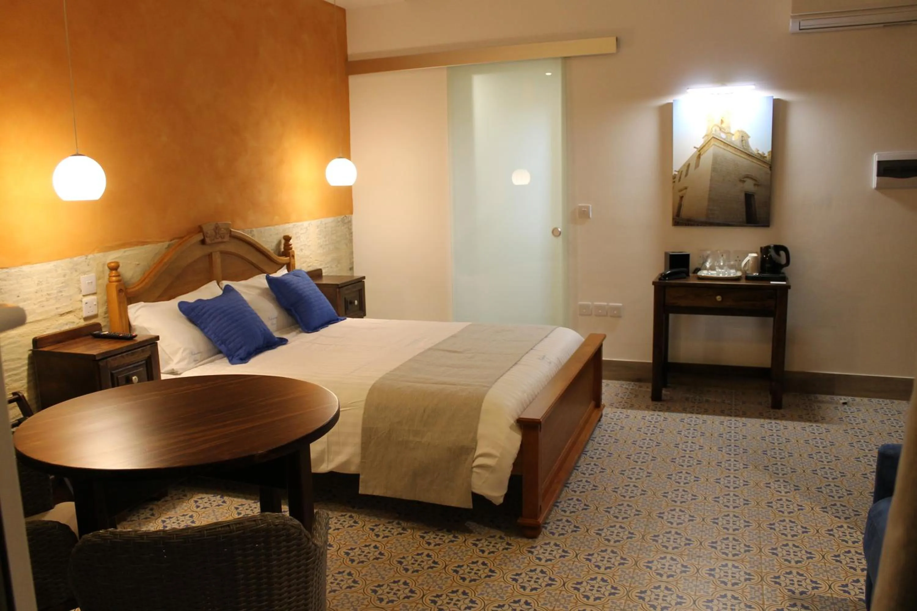 Bed in Palazzino Nina Boutique Hotel