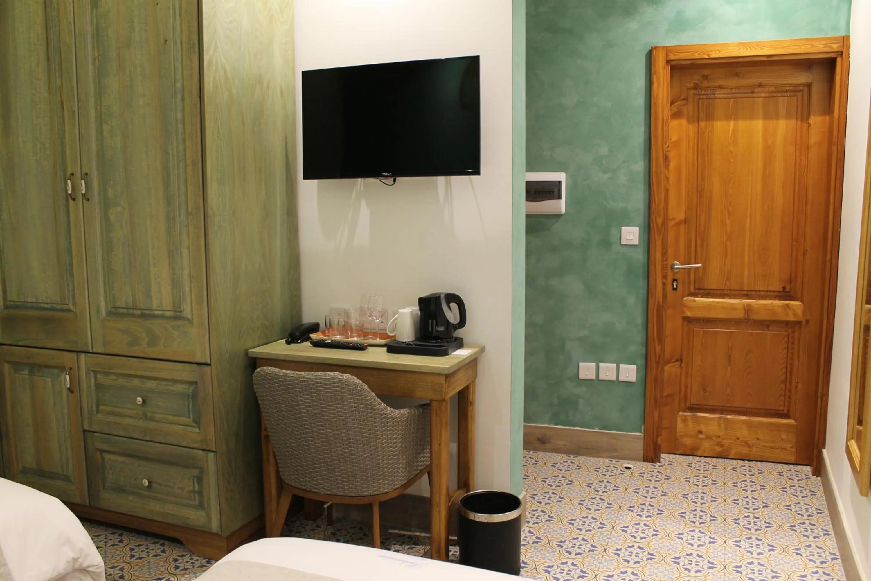 TV and multimedia in Palazzino Nina Boutique Hotel