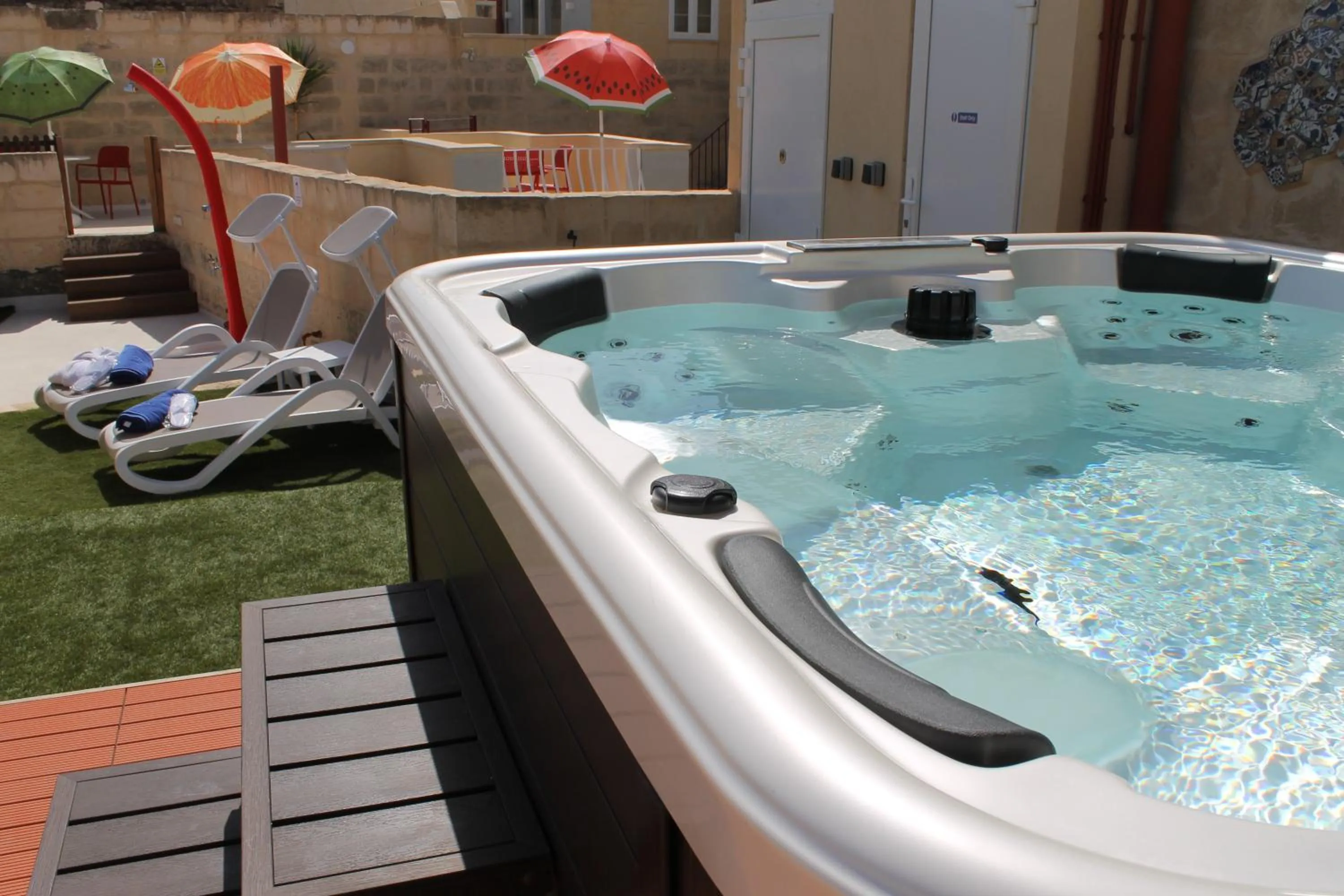 Hot Tub in Palazzino Nina Boutique Hotel