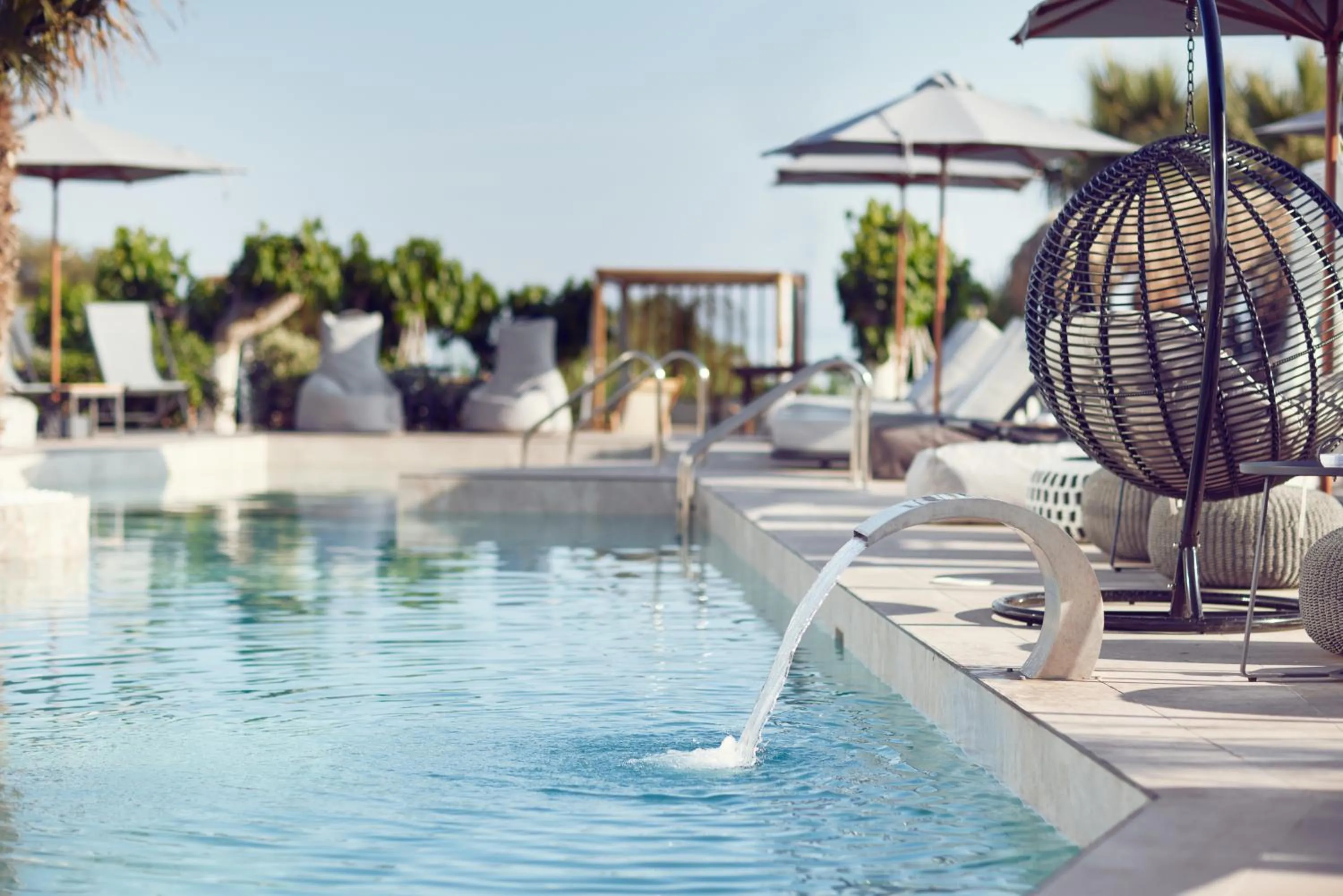 Swimming pool in Amnissos Residence