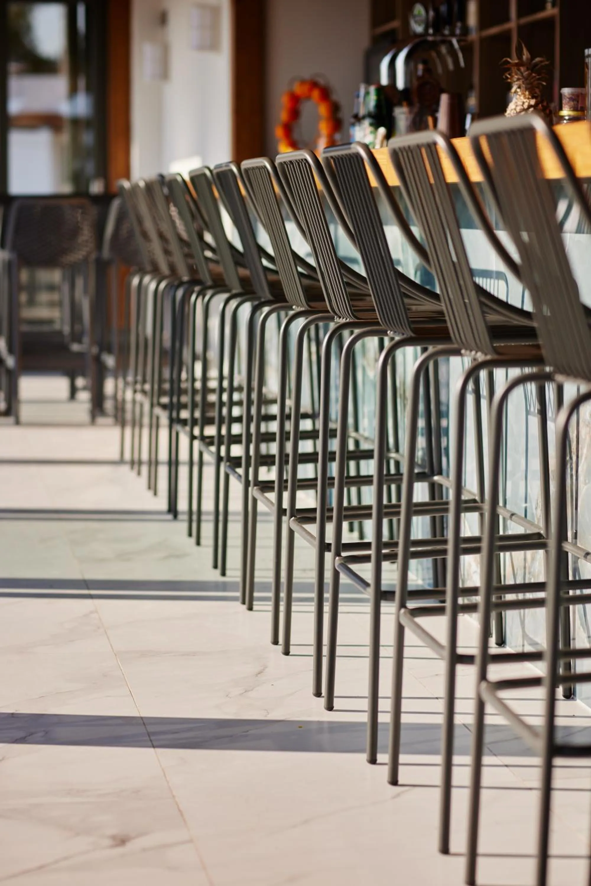 Lounge or bar in Amnissos Residence