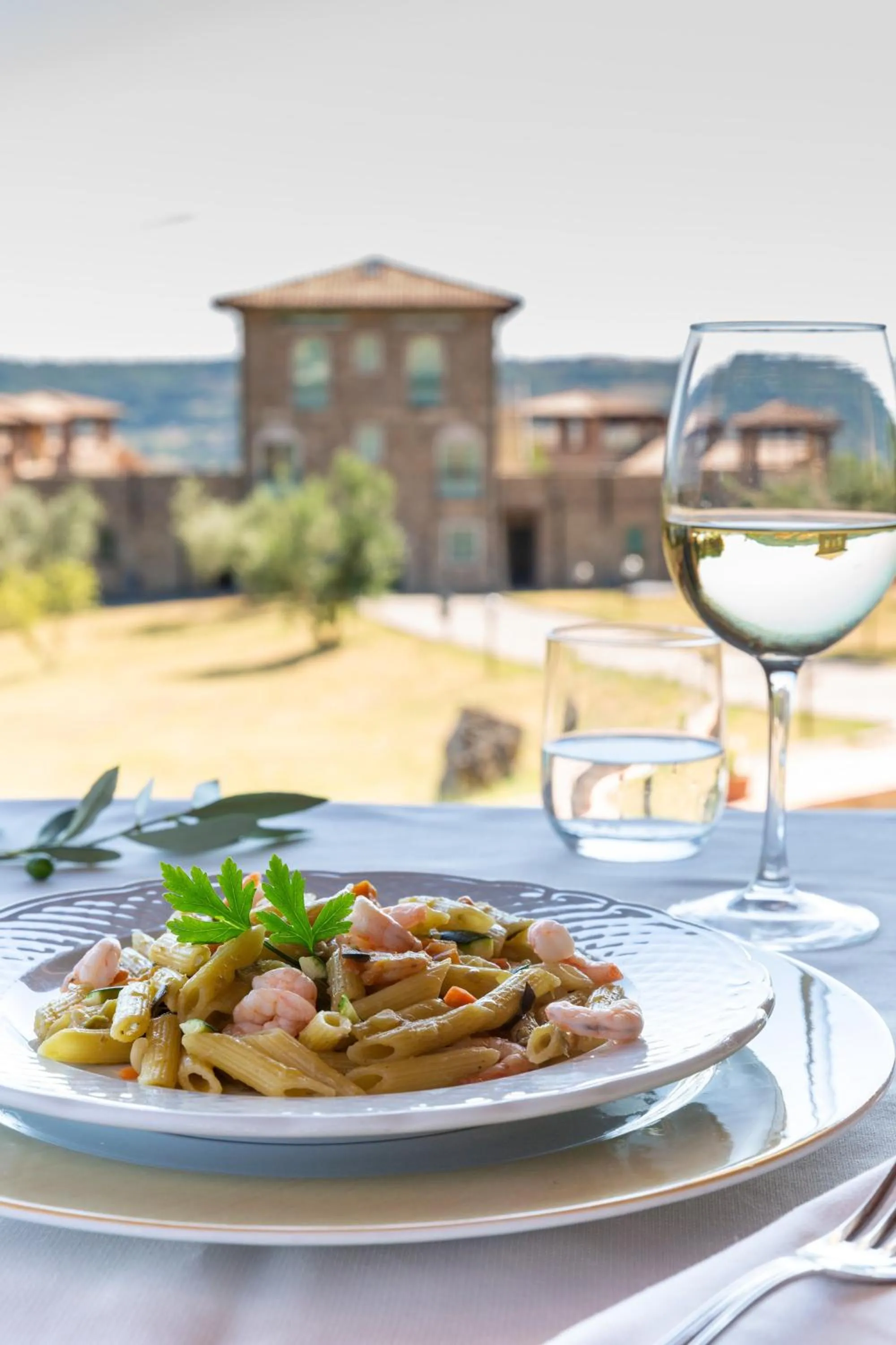 Food close-up in Palazzo Vittoria