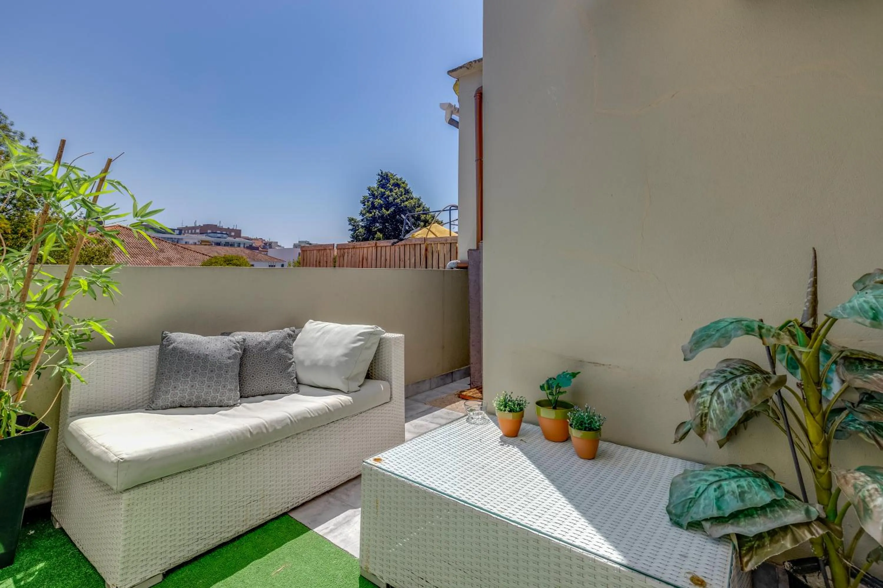 Garden view in Garden in Town Hostel