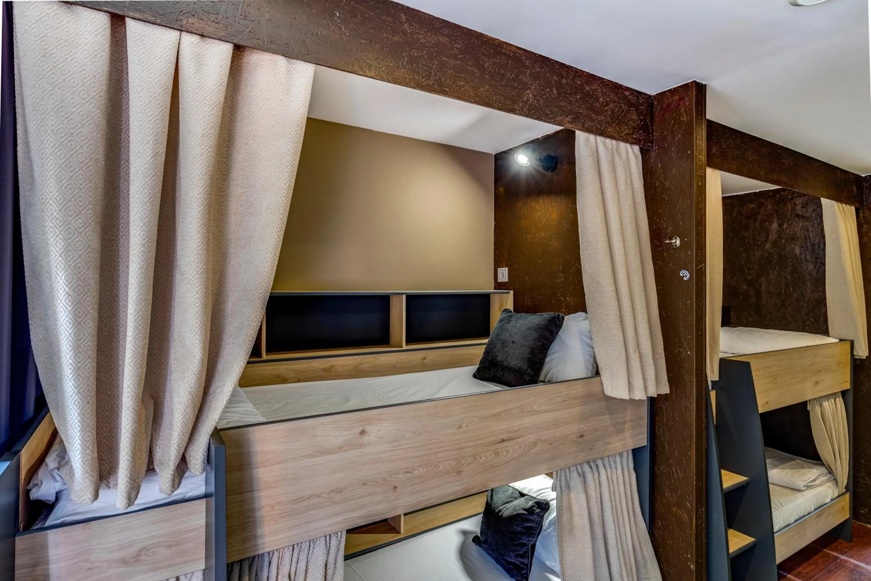 Bed in Garden in Town Hostel