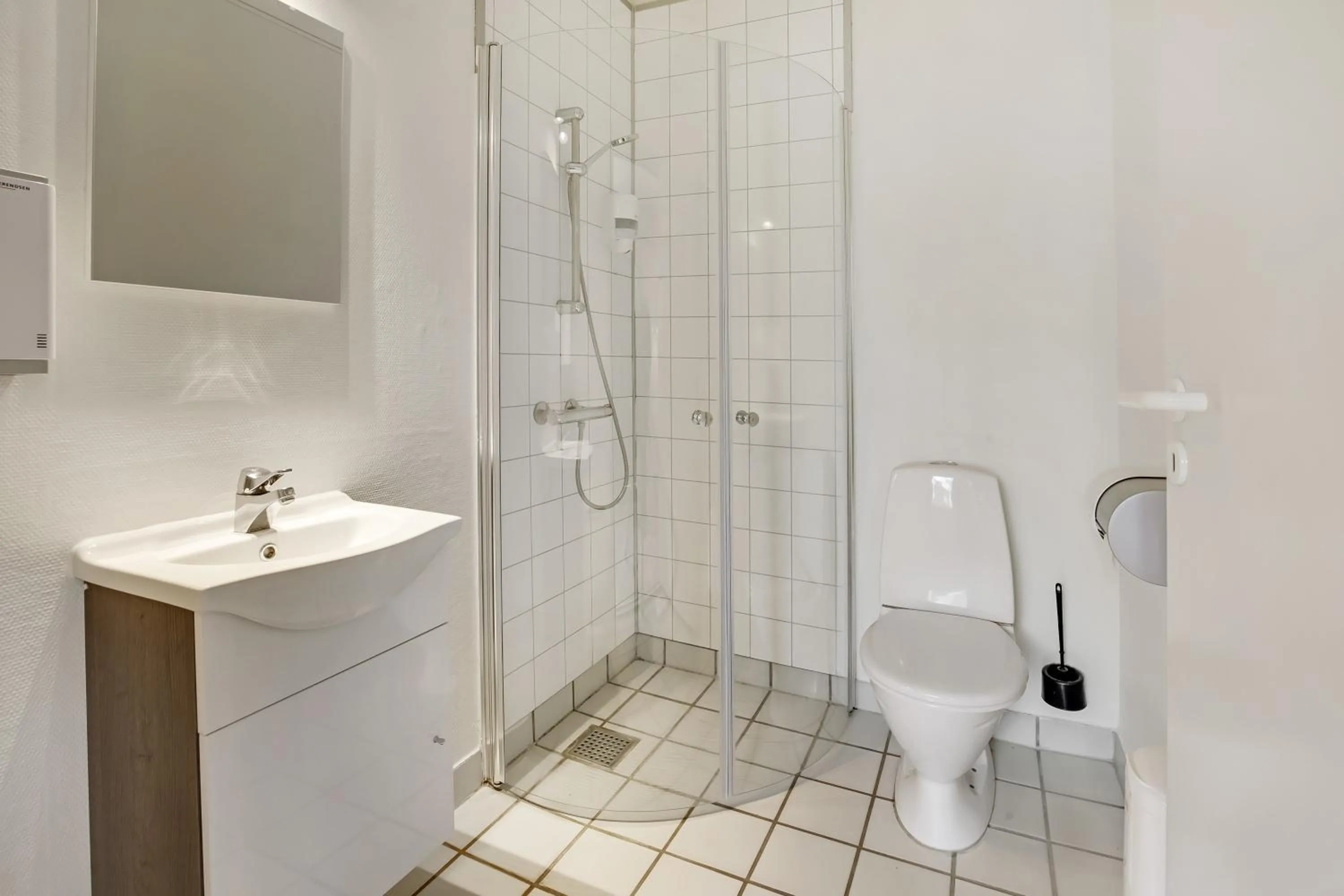 Bathroom in Den Gamle Kro Hornslet