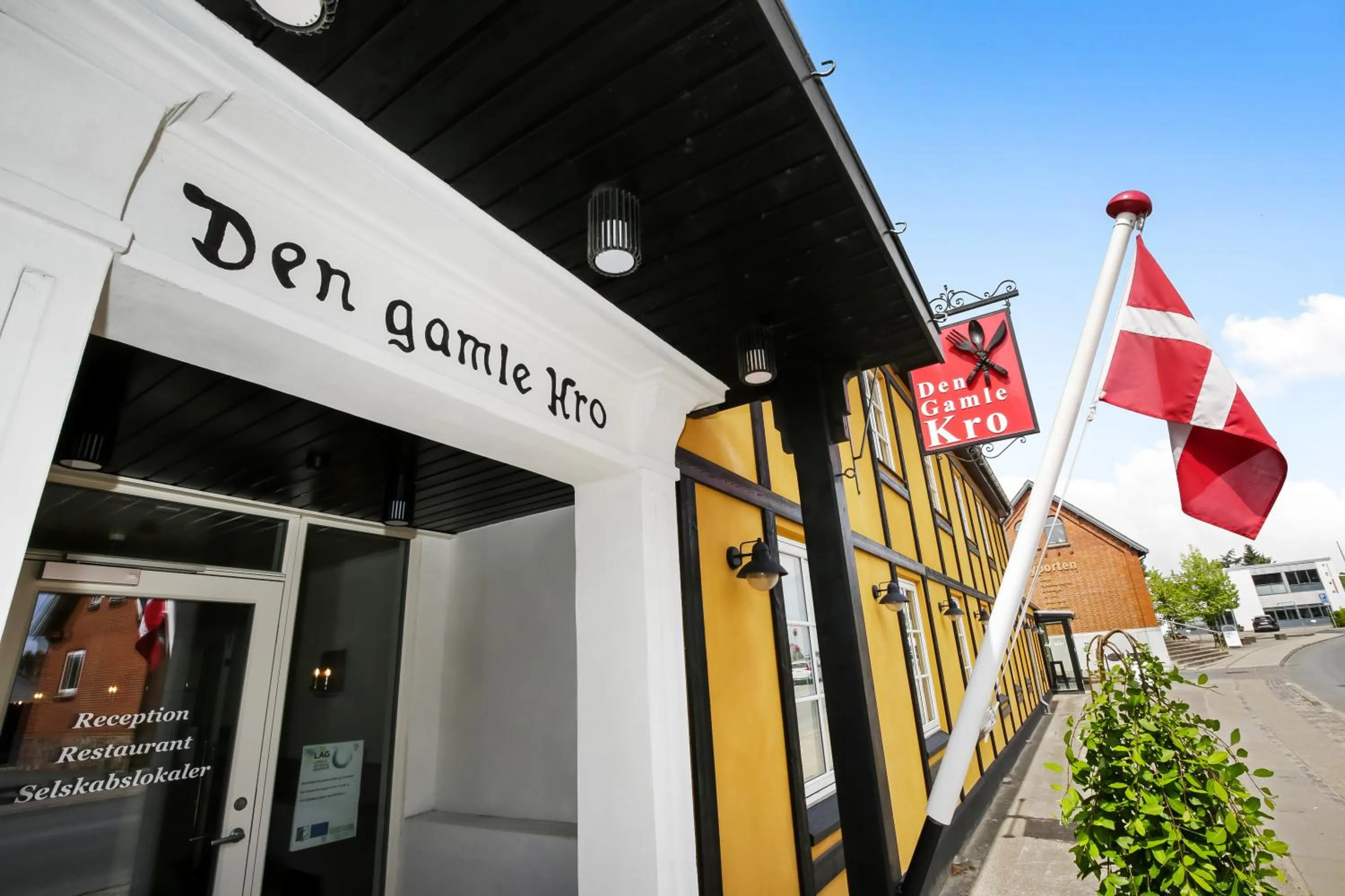 Property building in Den Gamle Kro Hornslet