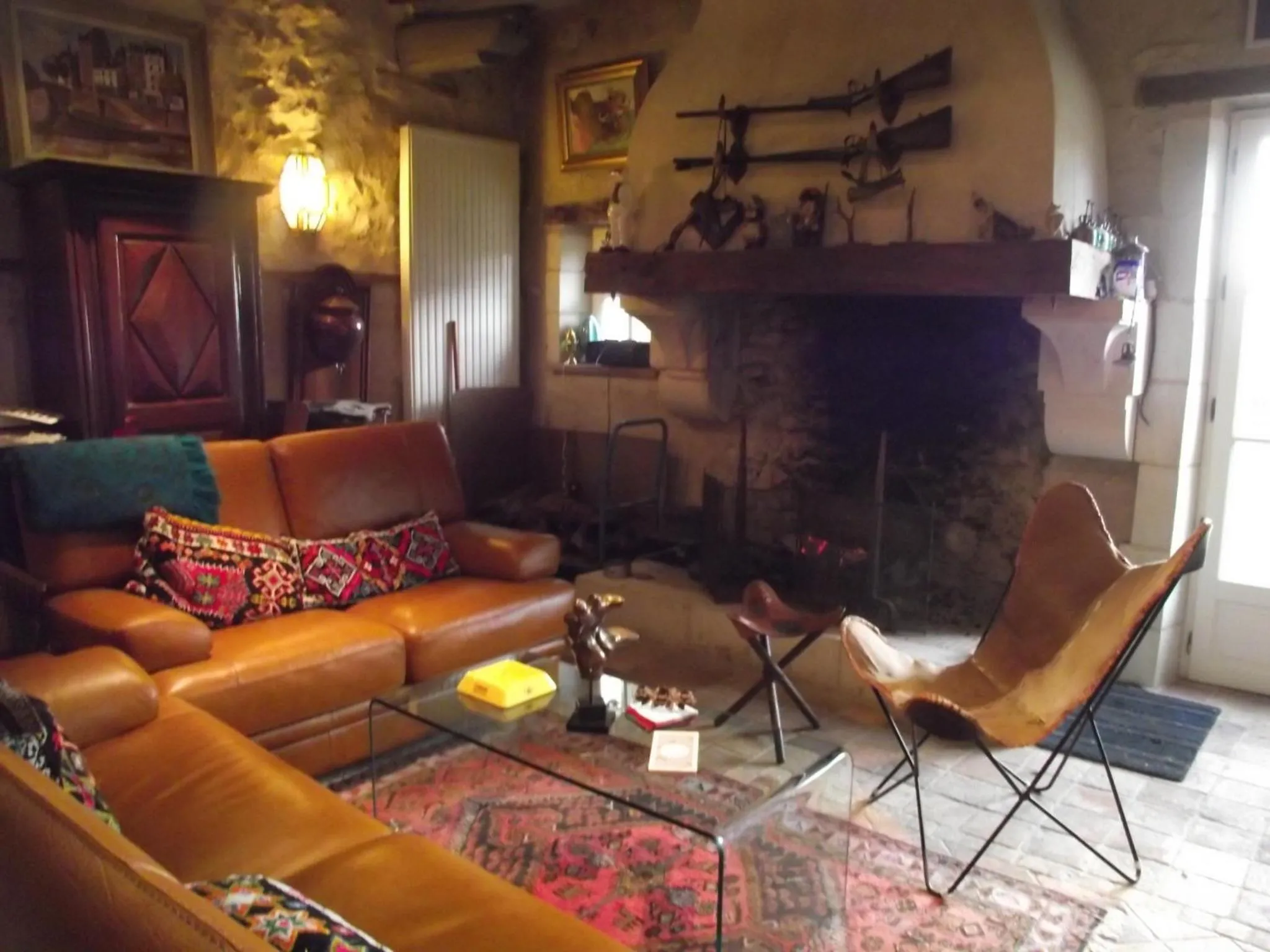Communal lounge/ TV room in Chambre d'hôtes Le Vaujoint